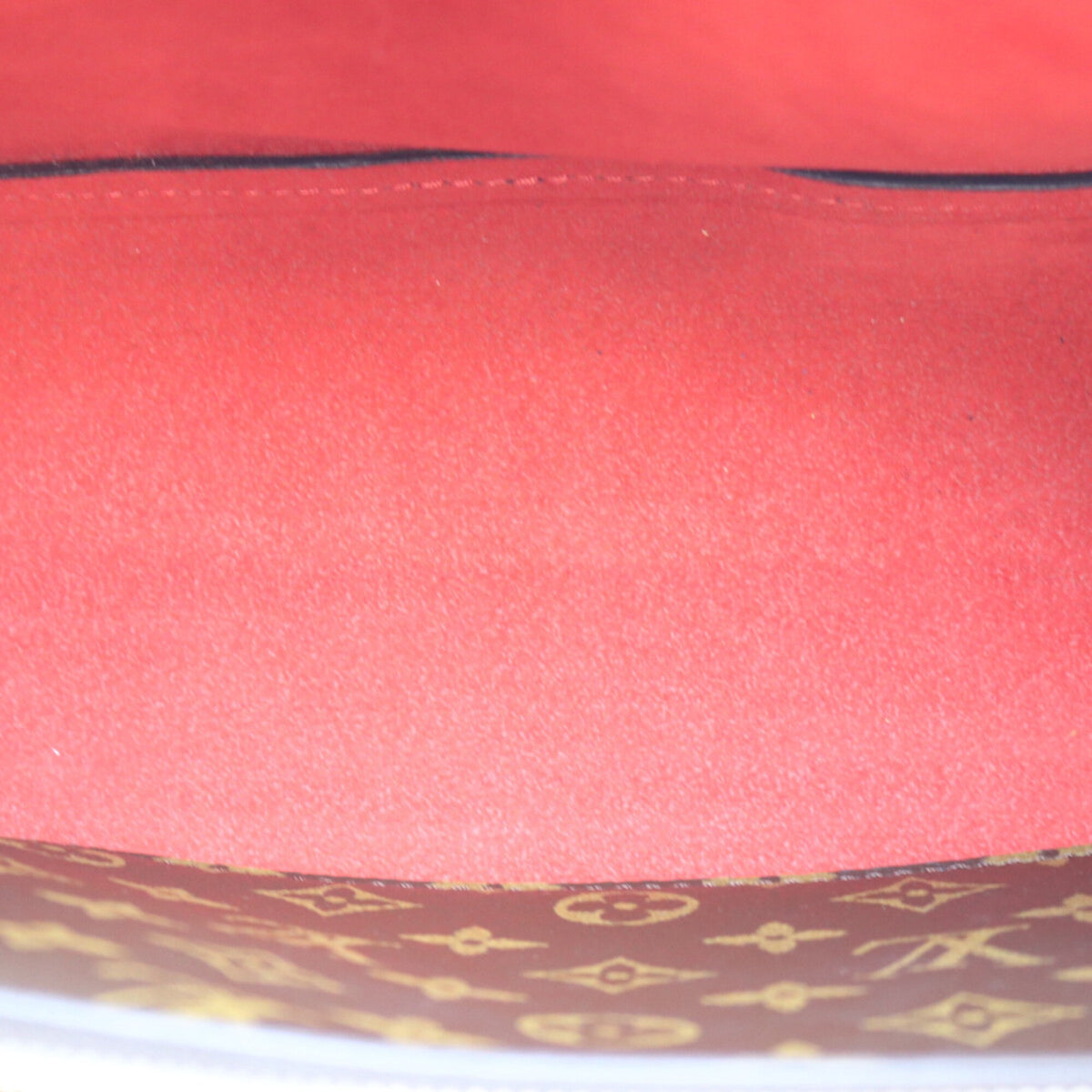 Louis Vuitton Coquelicots Red Color Monogram Shoulder Bag (Pre-Owned)