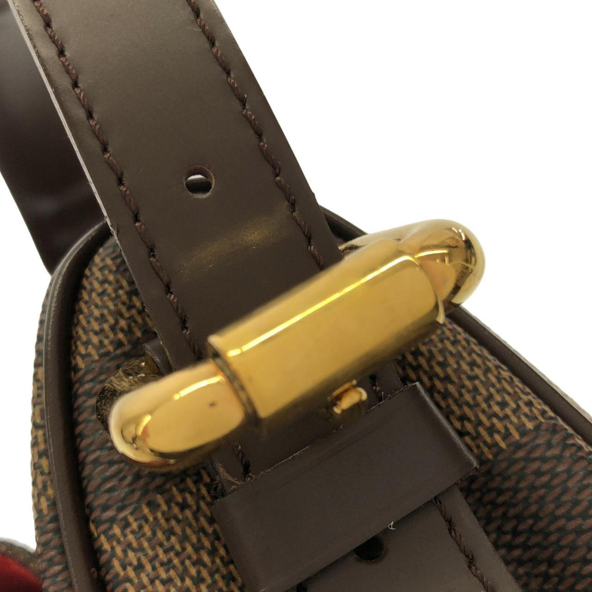 Louis Vuitton Brown Coated Canvas Shoulder Bag (Pre-Owned)