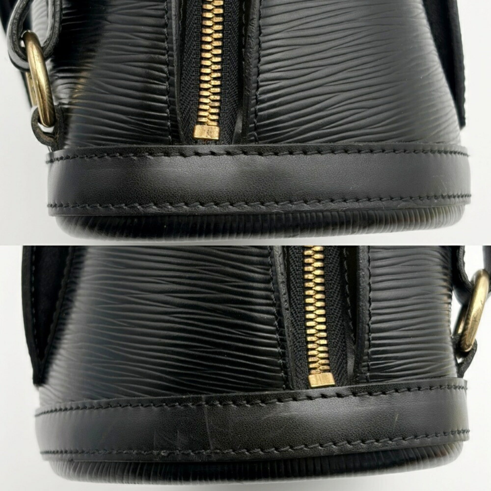 Louis Vuitton Noir Epi Leather Backpack (Pre-Owned)