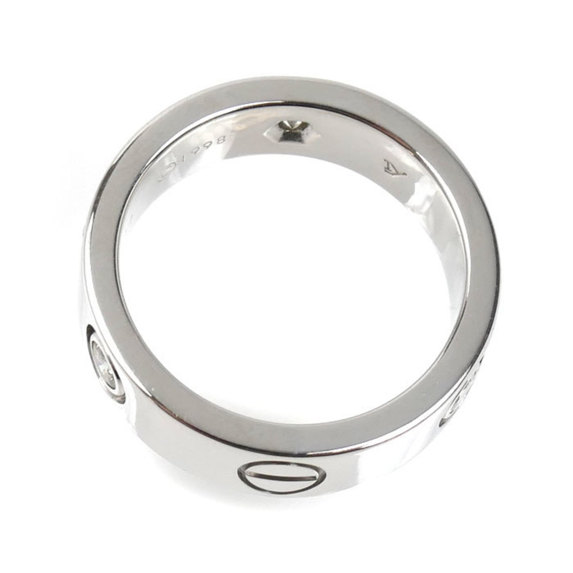 Cartier White Gold (18K) Band Ring (Pre-Owned)