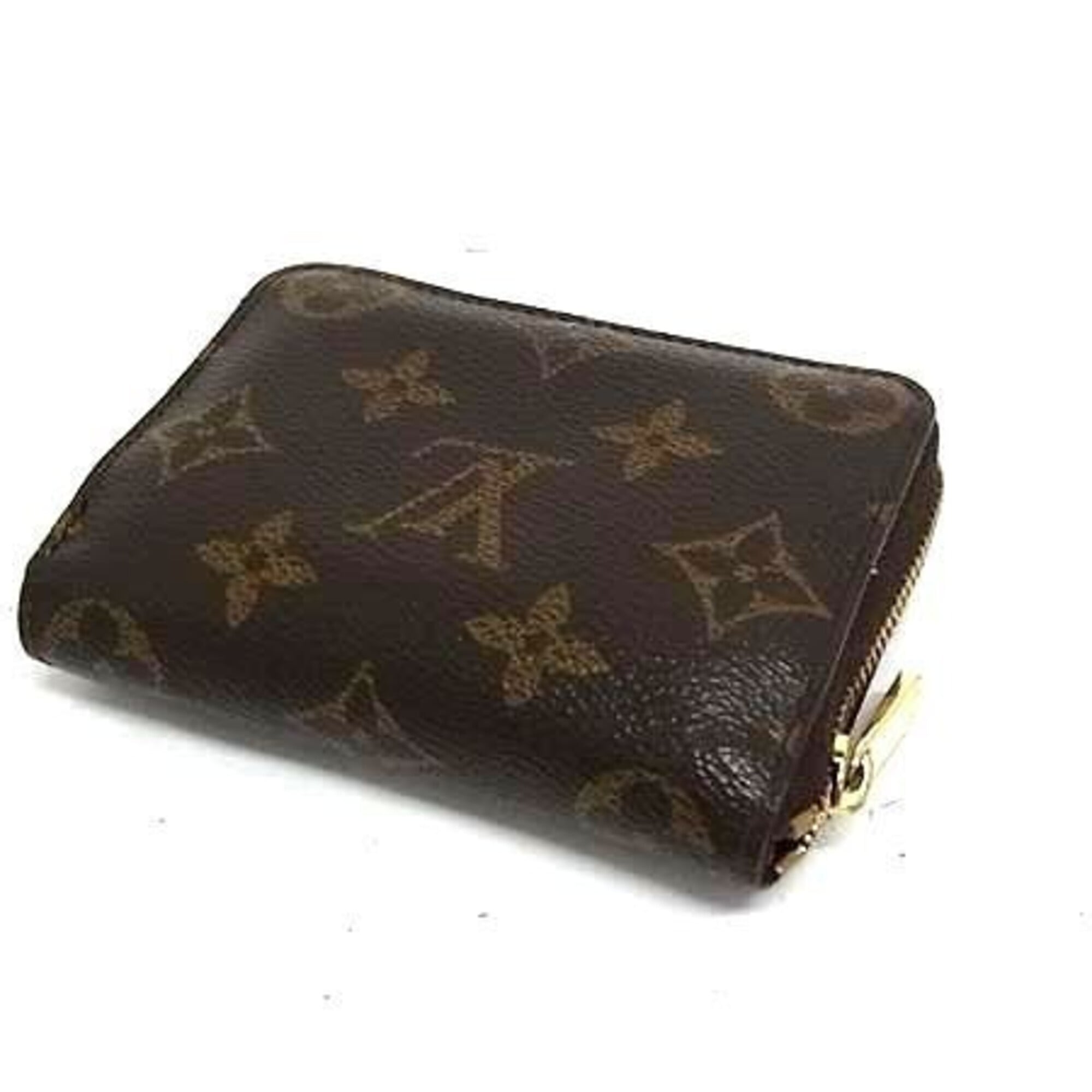 Louis Vuitton Monogram Brown Pvc Leather Coin Purse/Coin Case (Pre-Owned)
