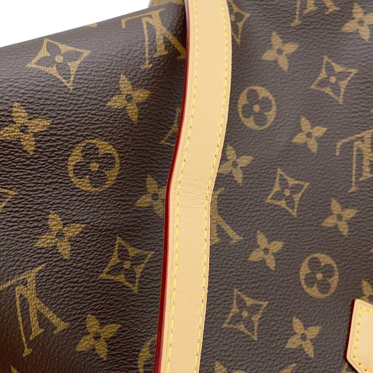 Louis Vuitton Brown Monogram Handbag Shoulder Bag (Pre-Owned)