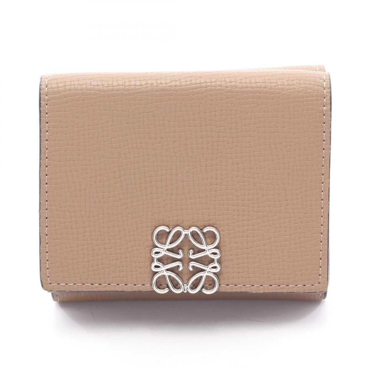 Loewe Brown Leather Wallet (Tri-Fold) (Pre-Owned)