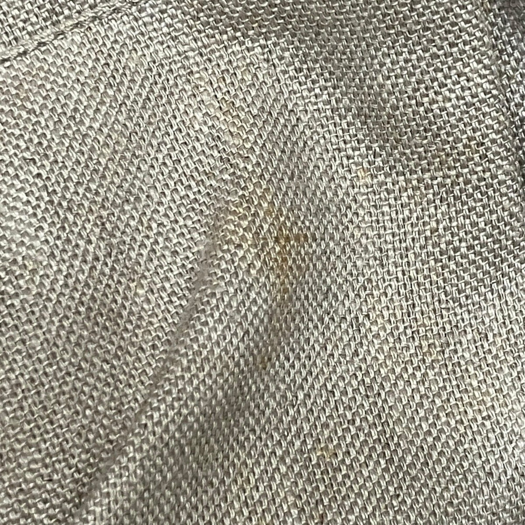 Gucci Multi-Color Hemp Linen Leather Tote Bag (Pre-Owned)
