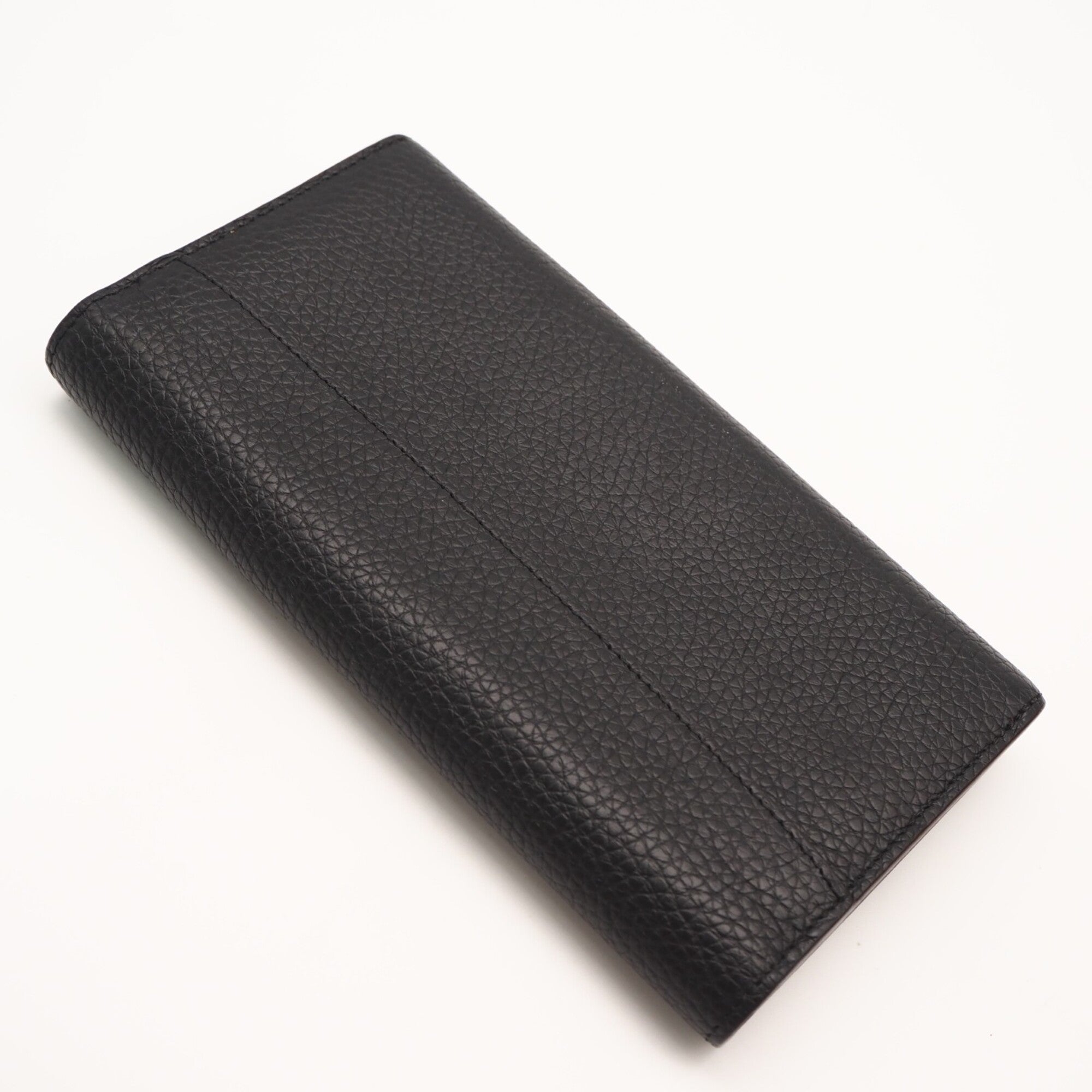 Louis Vuitton Black Noir Pink Leather Coin Purse/Coin Case (Pre-Owned)