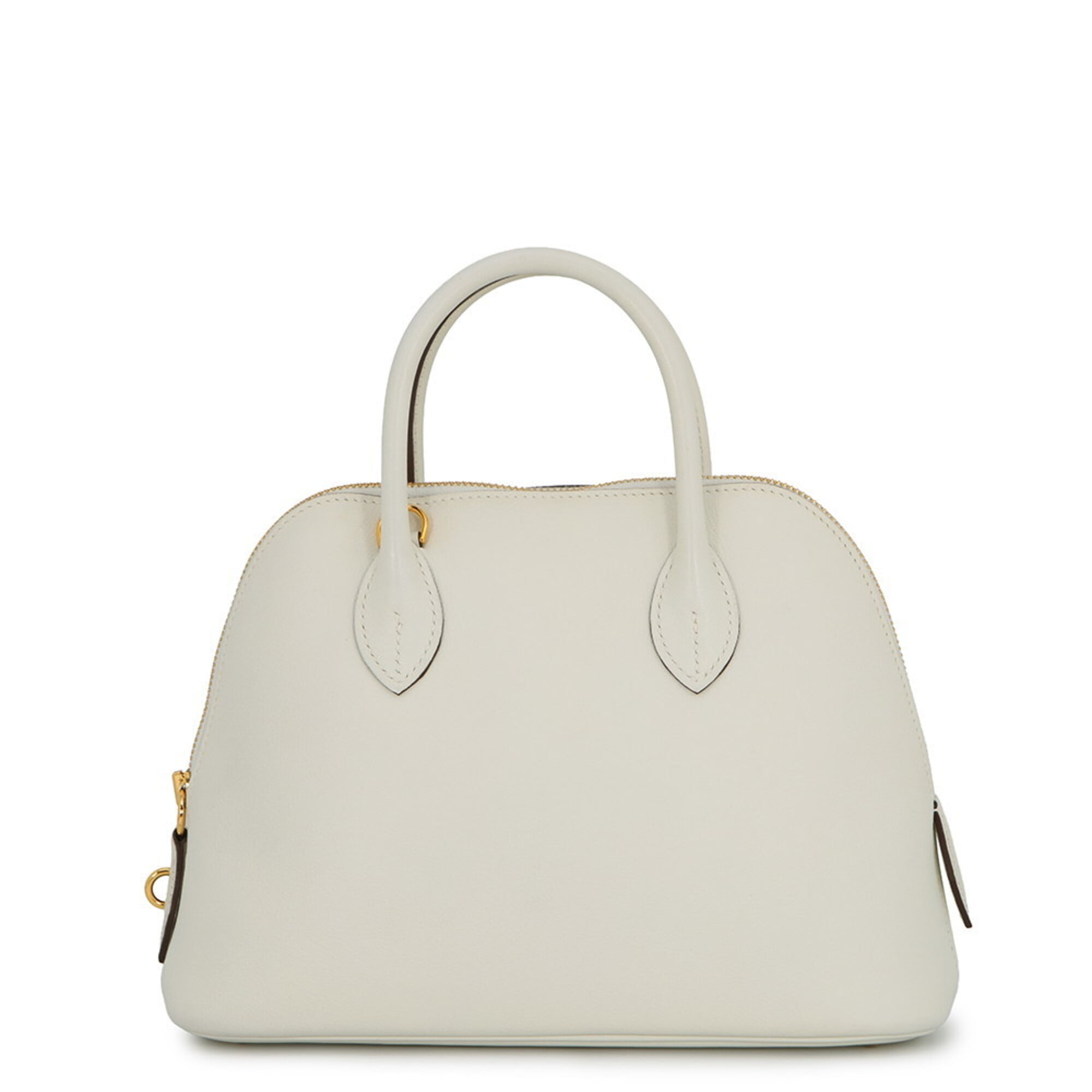 Hermes Bolide Gold Handbag Shoulder Bag (Pre-Owned)