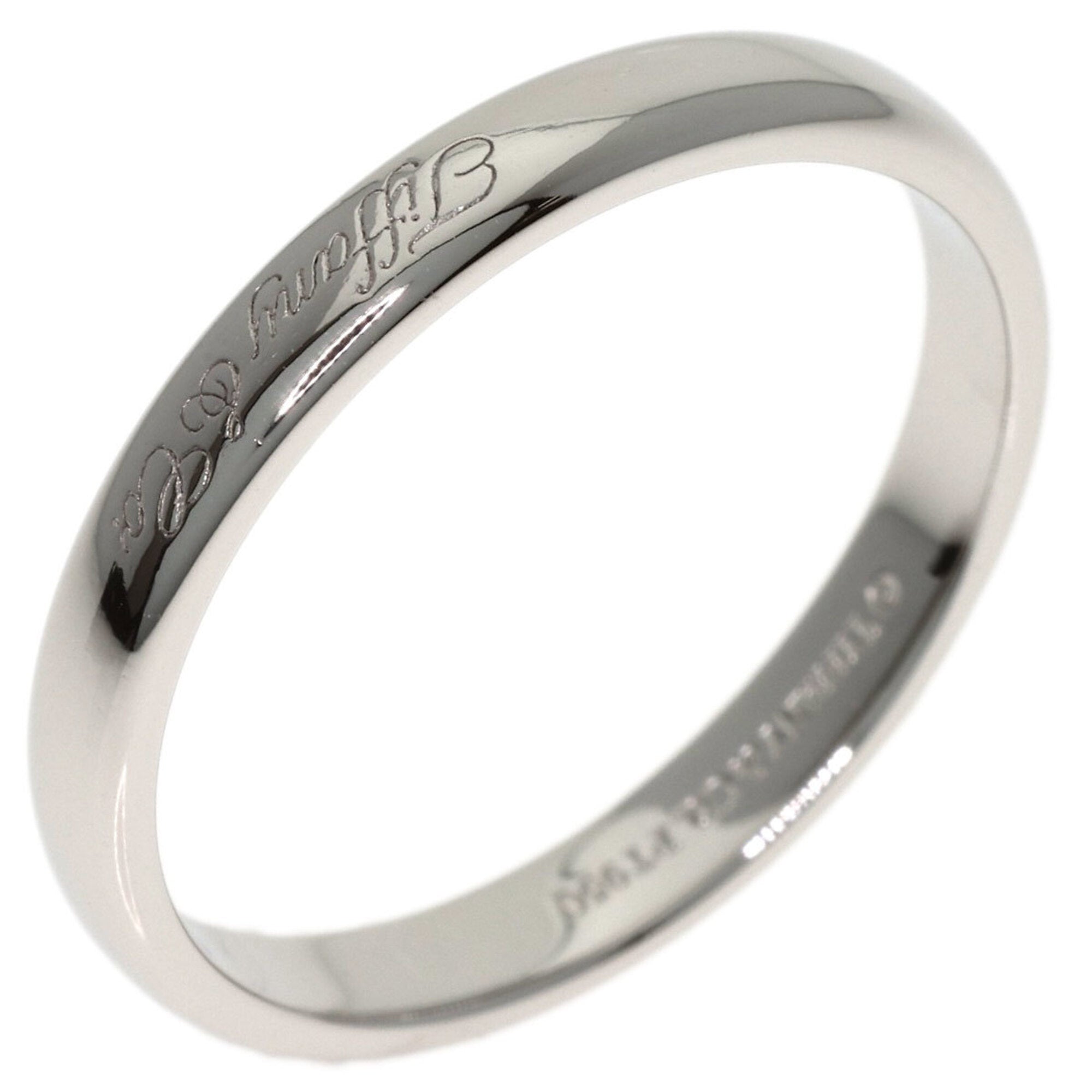 Tiffany Platinum 950 Band Ring (Pre-Owned)