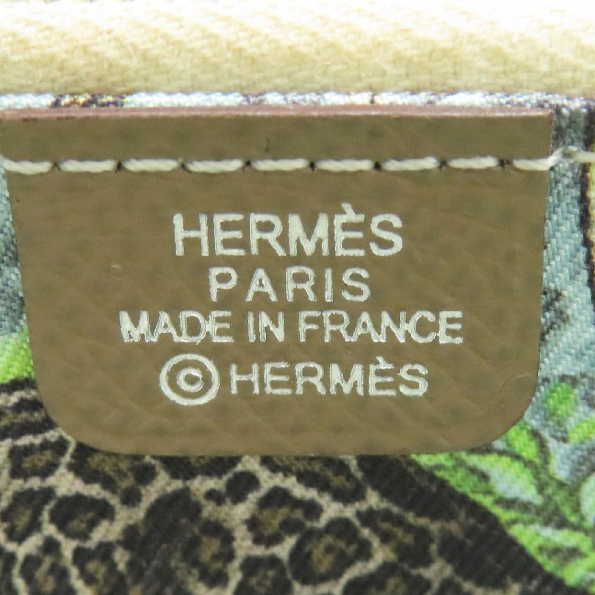 Hermes Etoupe Gray Epsom Leather Long Wallet (Bi-Fold) (Pre-Owned)