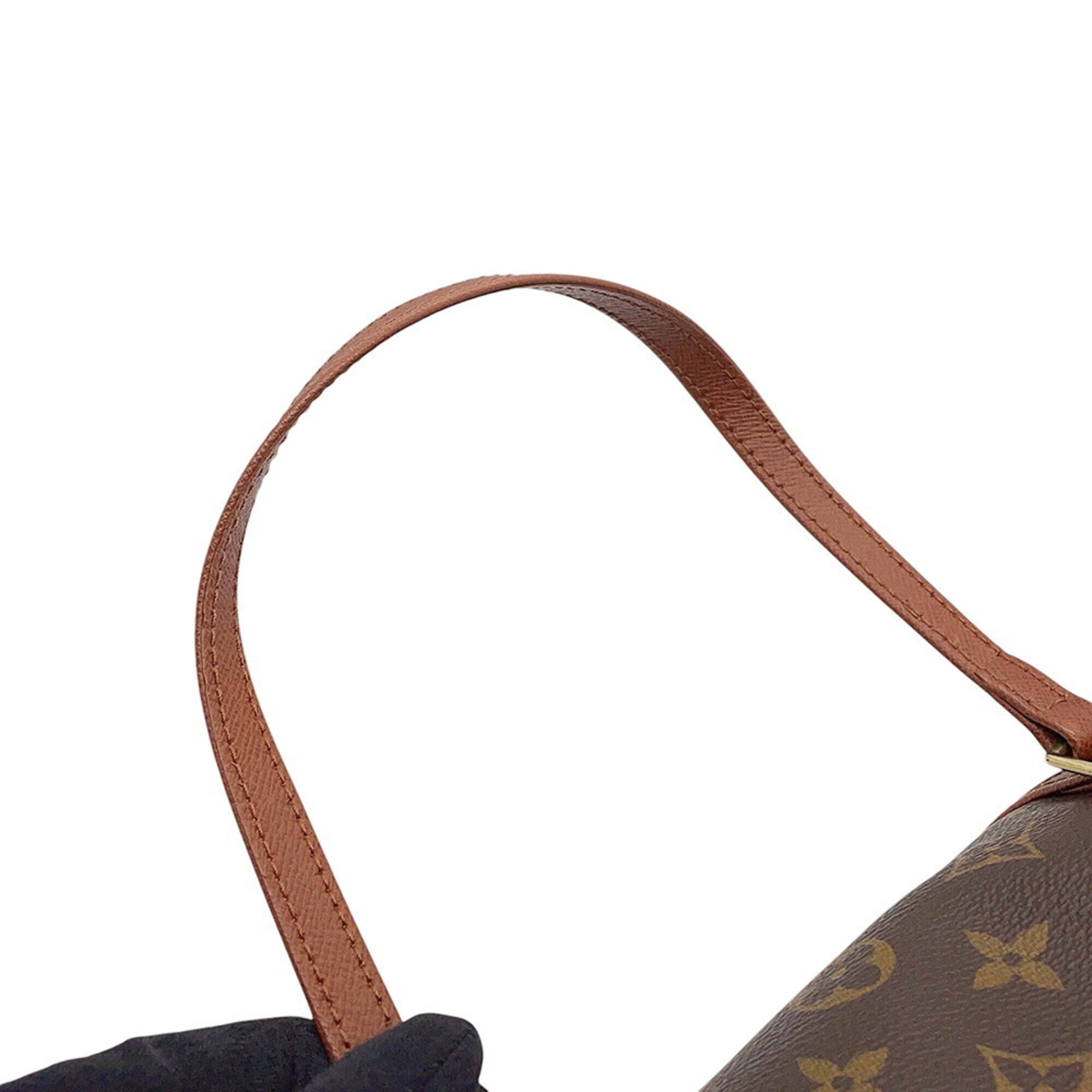 Louis Vuitton Brown Monogram Boston Bag Handbag (Pre-Owned)