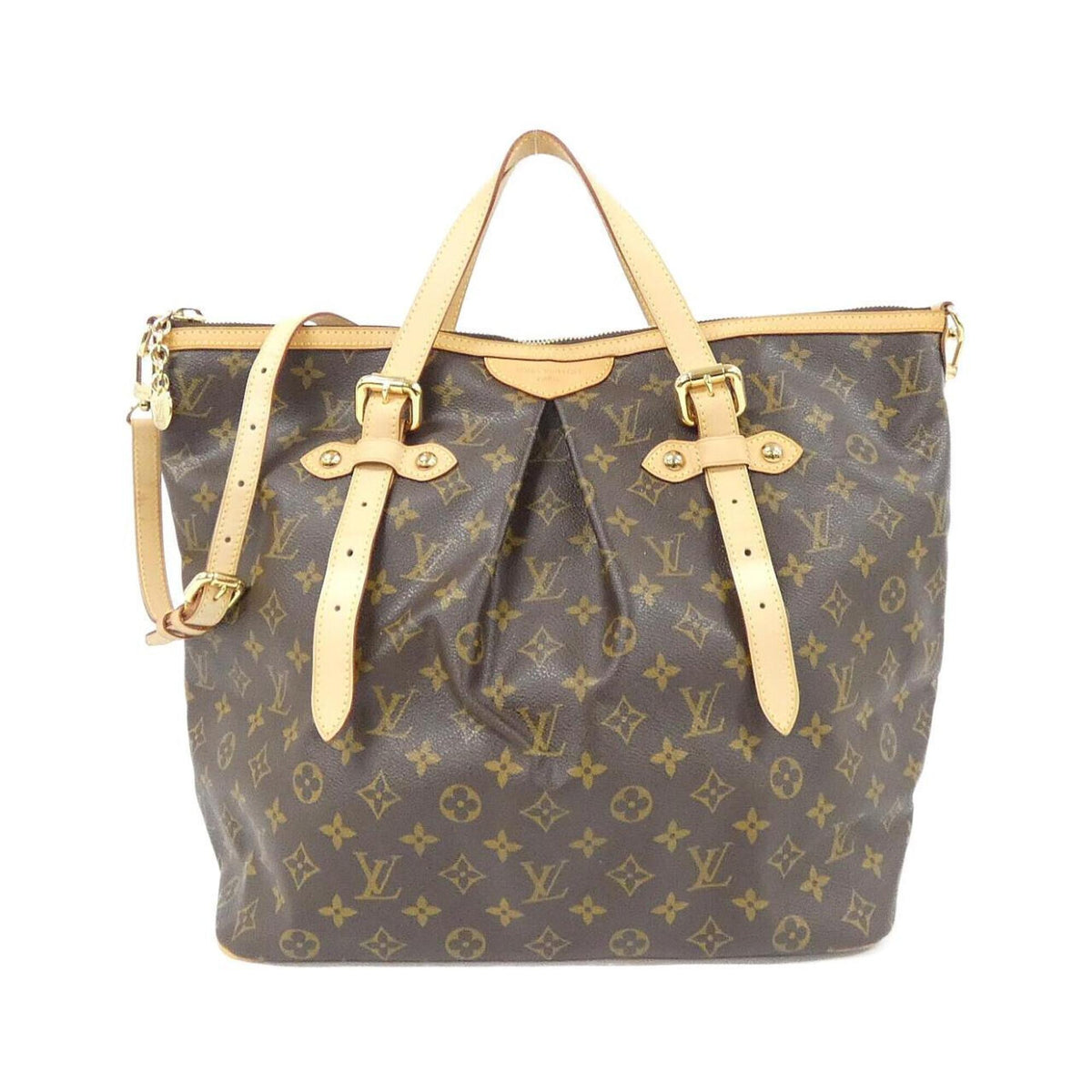 Louis Vuitton Marron Coated Canvas Handbag (Pre-Owned)