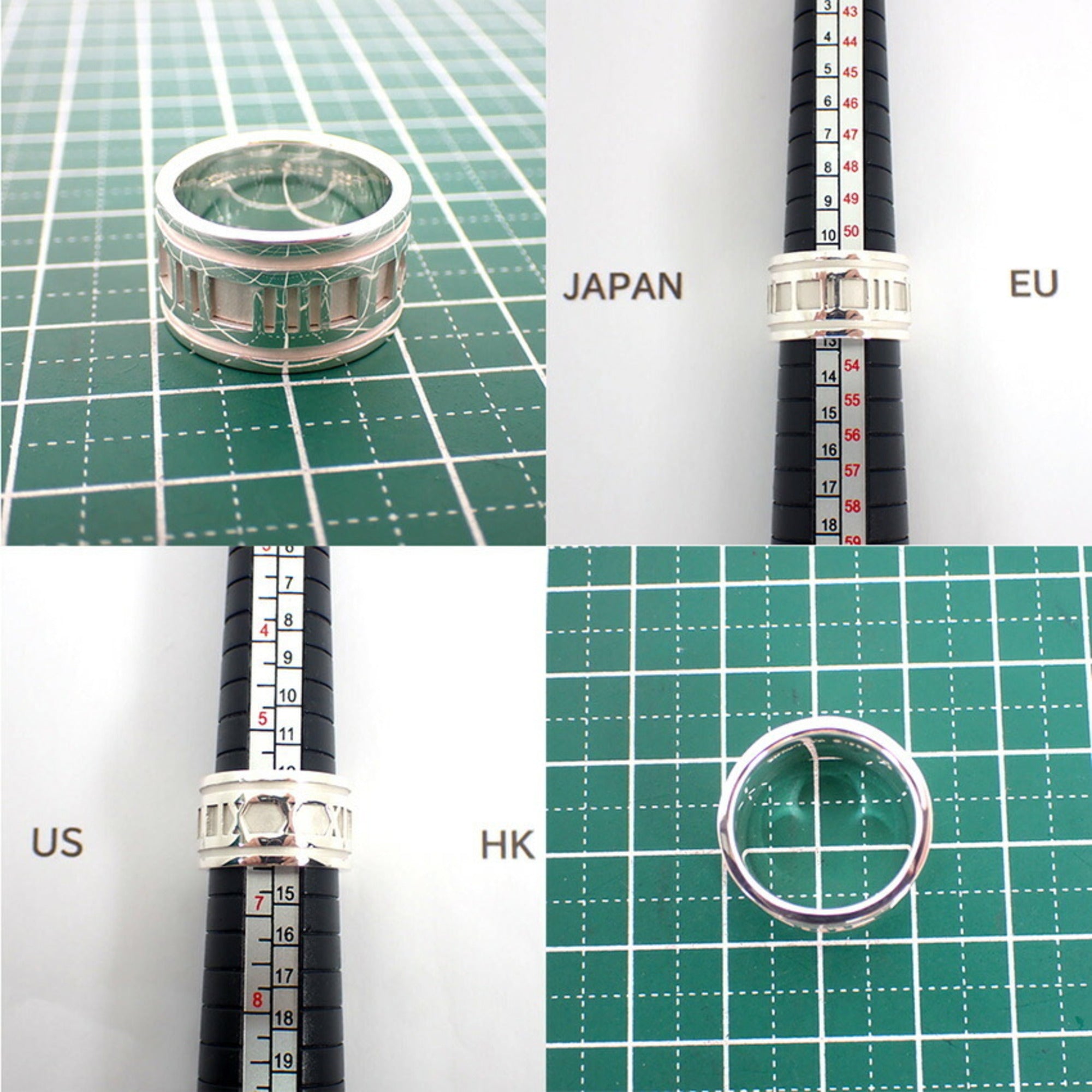 Tiffany Sterling Silver 925 Band Ring (Pre-Owned)