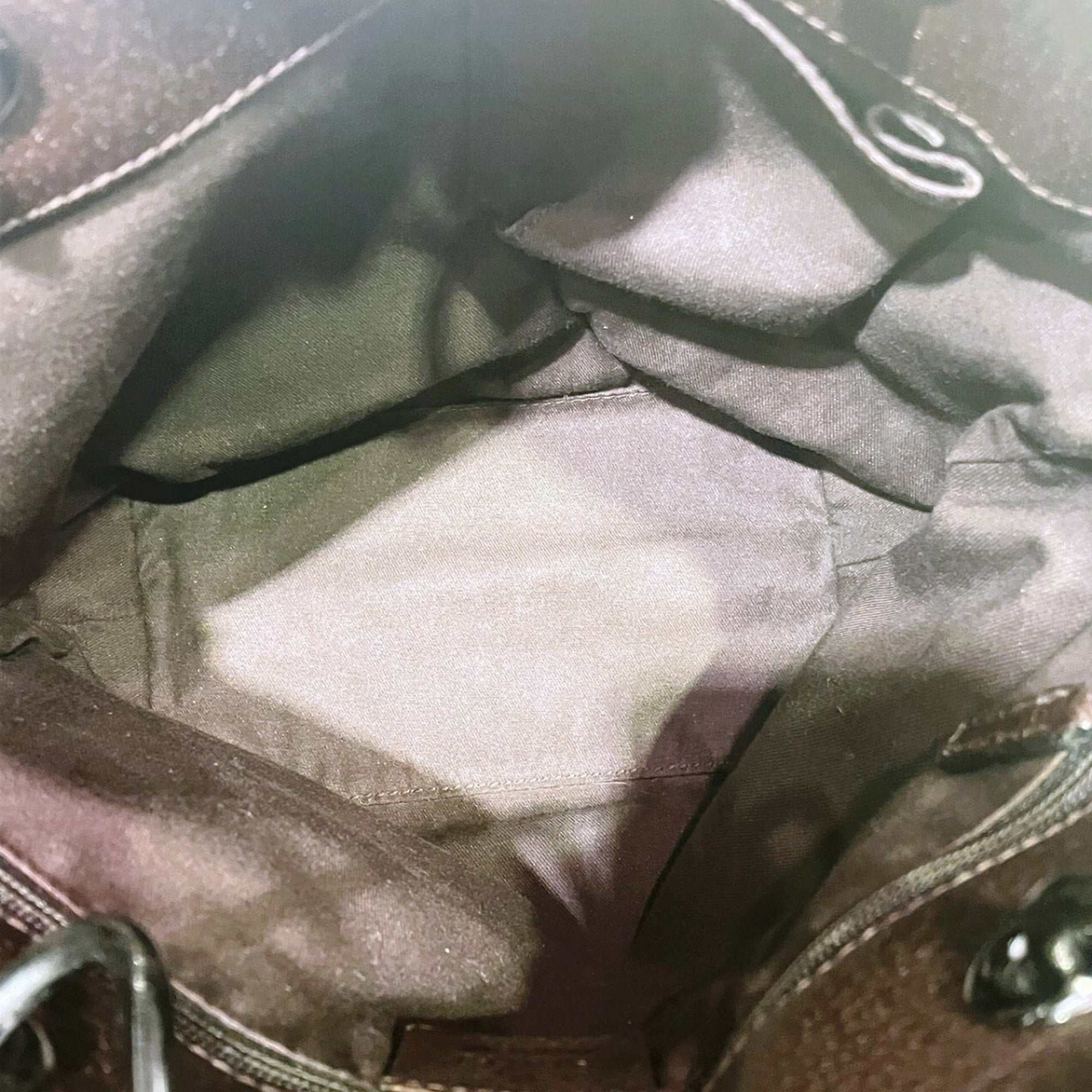 Gucci Gg Canvas Brown Gg Canvas Shoulder Bag (Pre-Owned)