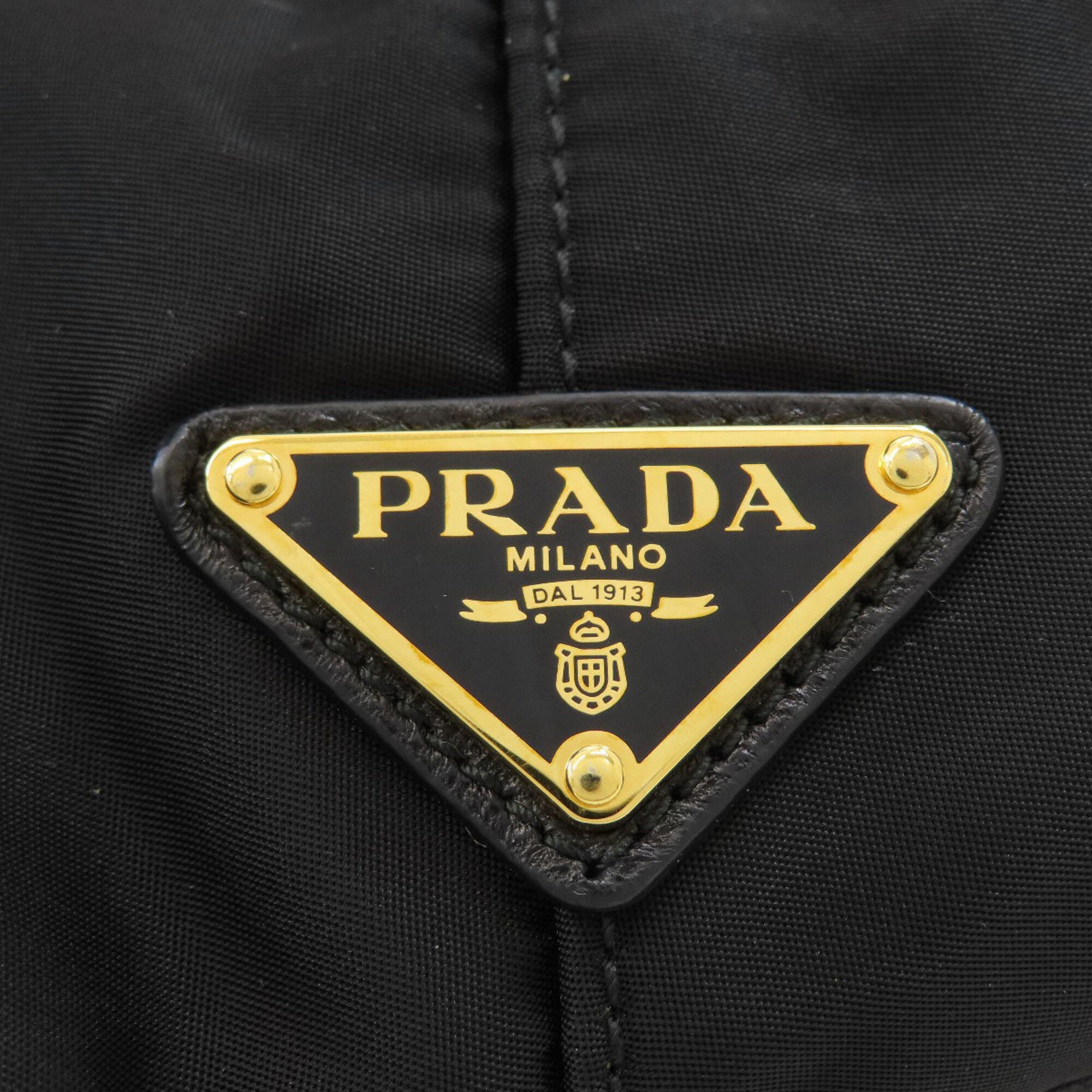 Prada Black Nylon Handbag (Pre-Owned)