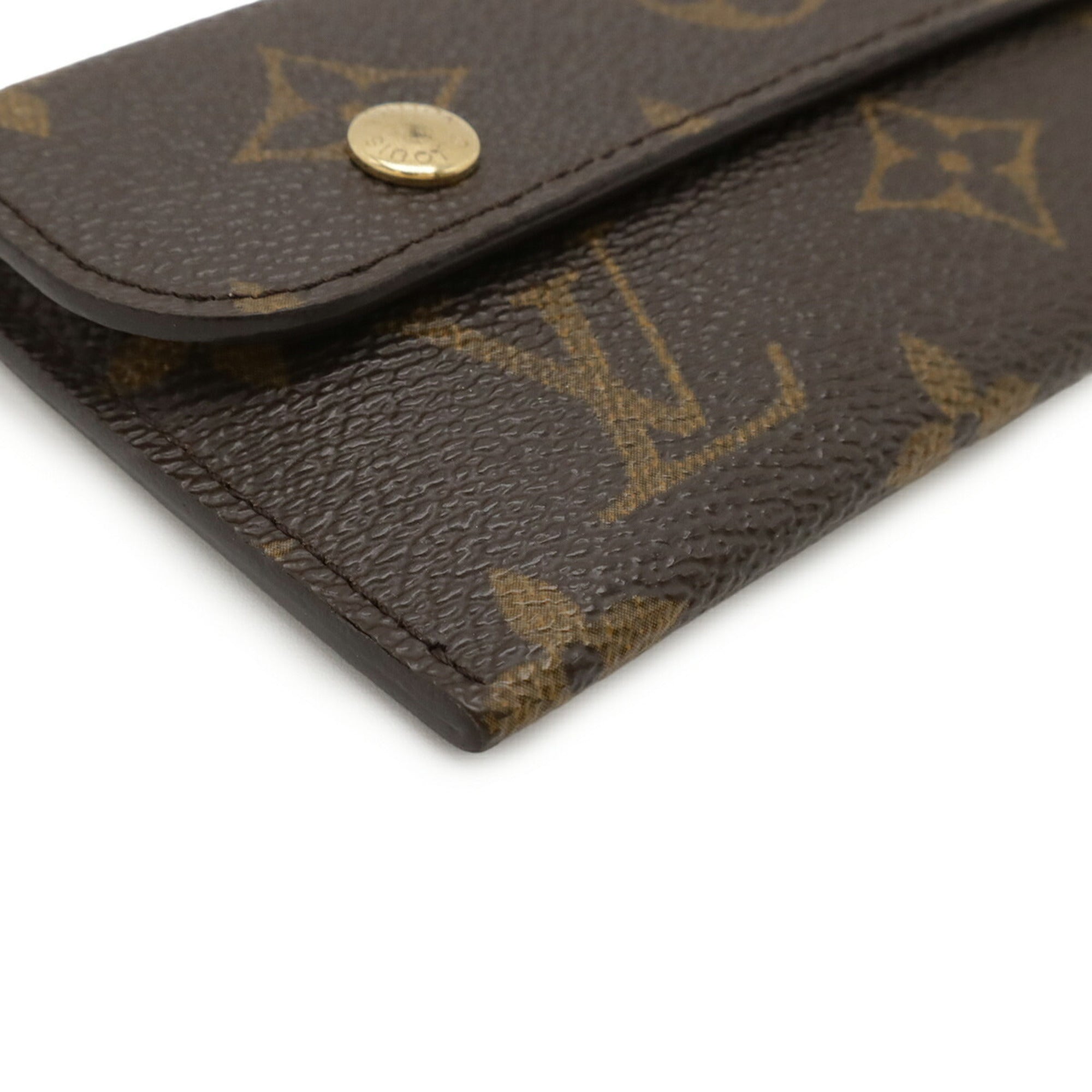 Louis Vuitton Brown Monogram Coin Purse/Coin Case (Pre-Owned)