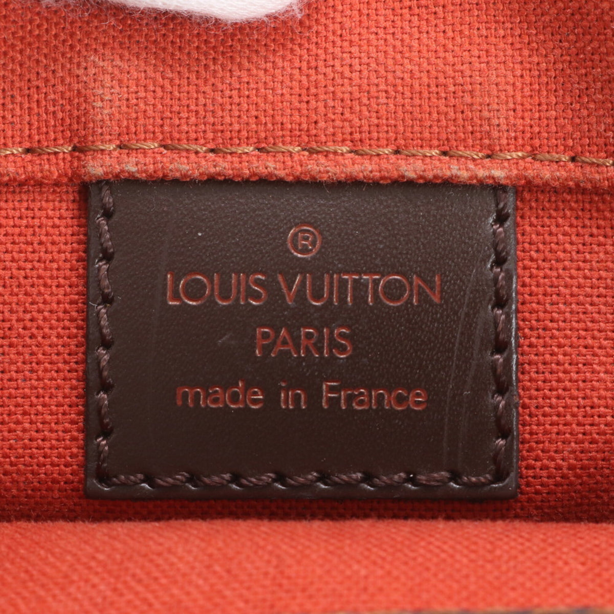 Louis Vuitton Ebene Leather Coated Canvas Messenger Bag Shoulder Bag (Pre-Owned)