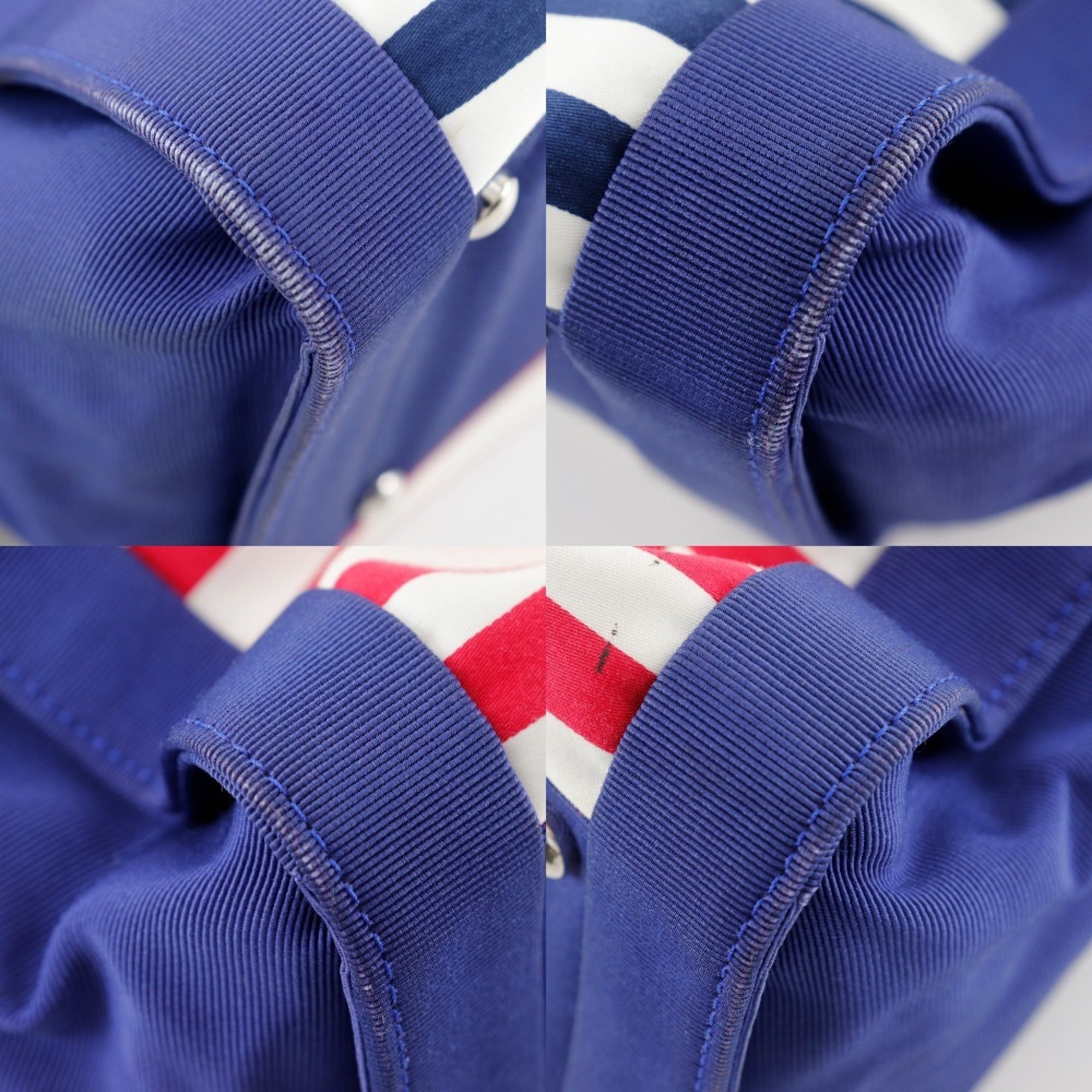 Chanel Navy Cotton Tote Bag (Pre-Owned)