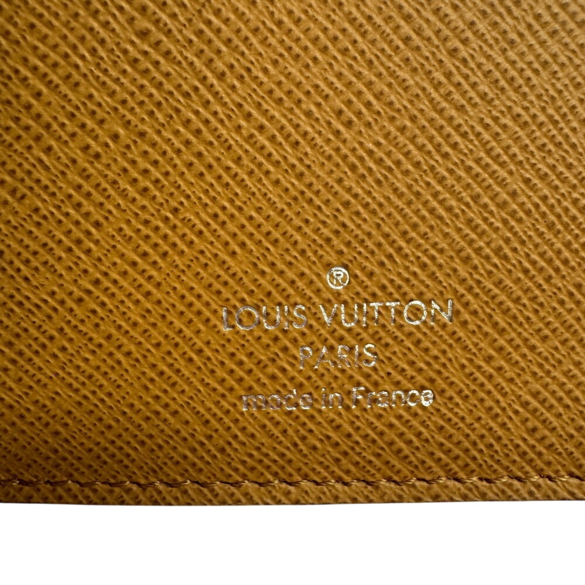 Louis Vuitton Epi Brown Leather Long Wallet (Bi-Fold) (Pre-Owned)