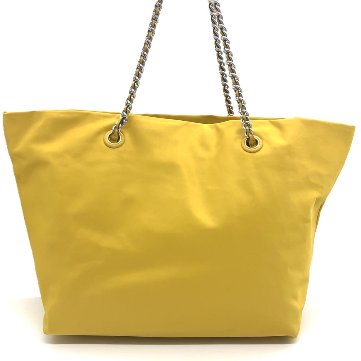Tory Burch Yellow Nylon Tote Bag (Pre-Owned)