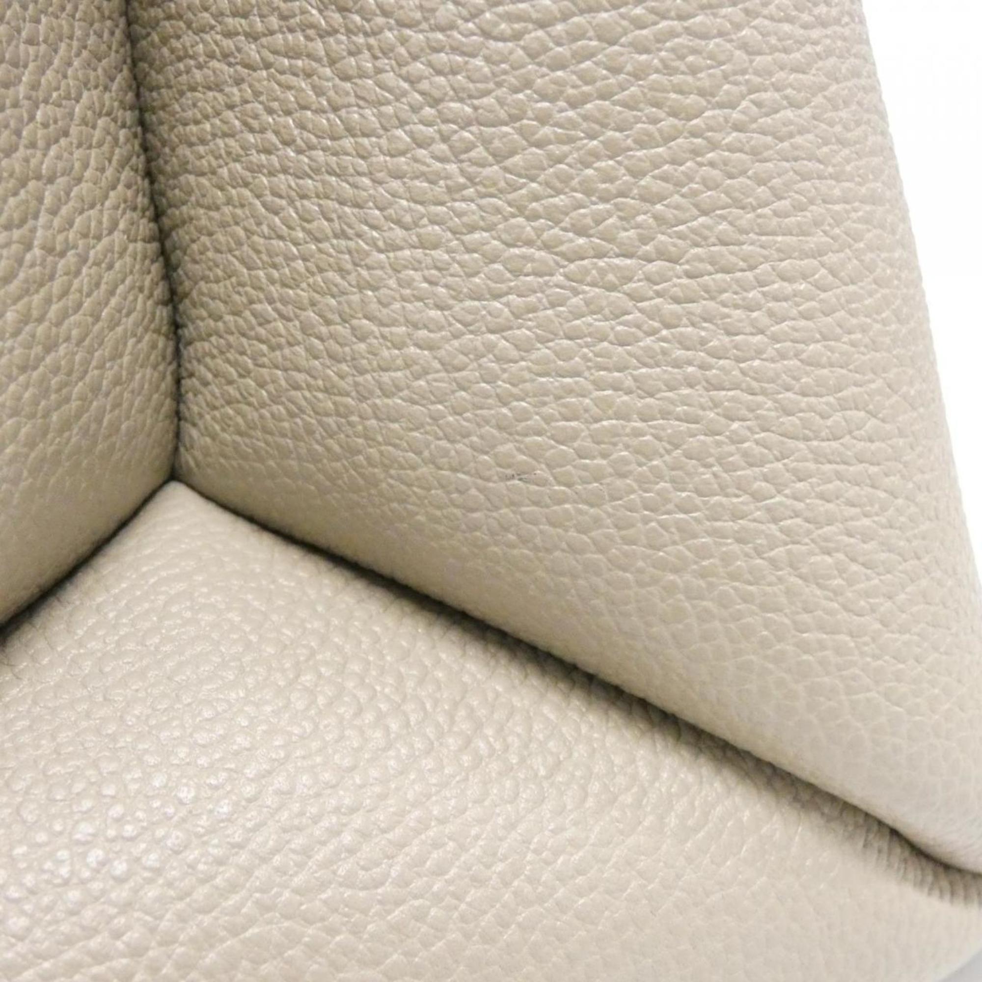 Louis Vuitton Tourterelle Leather Handbag (Pre-Owned)