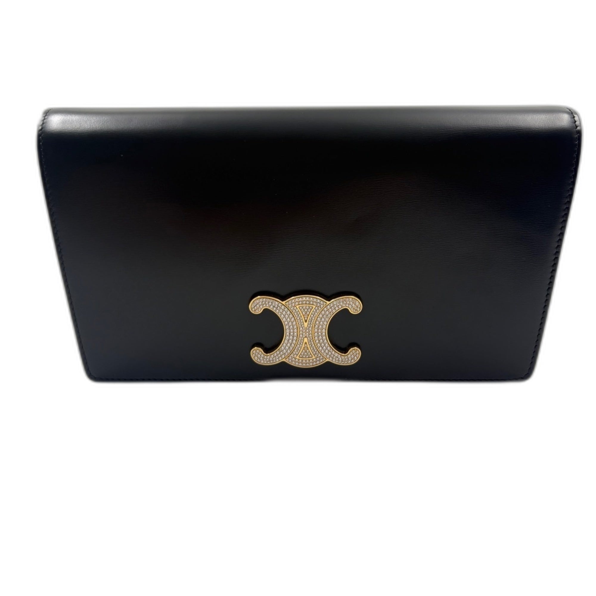 Celine Black Clutch Bag (Pre-Owned)