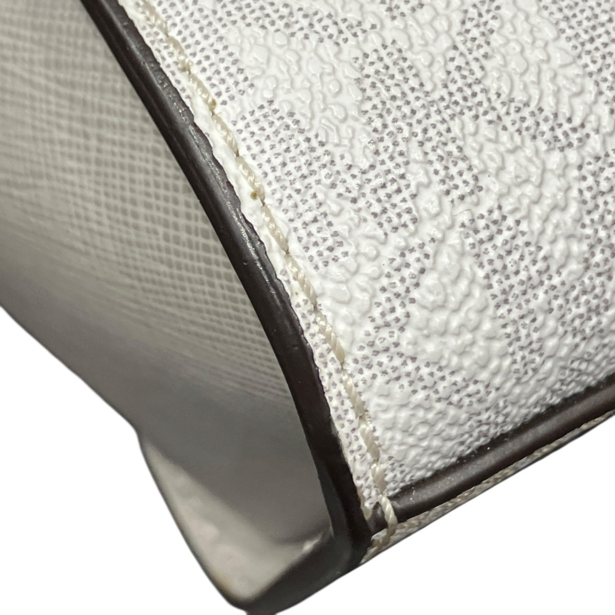 Michael Kors White Leather Shoulder Bag (Pre-Owned)