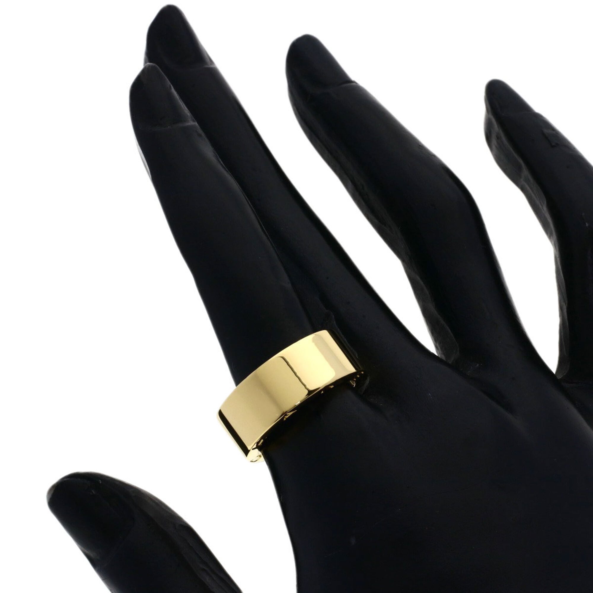 Chanel Yellow Gold (18K) Band Ring (Pre-Owned)