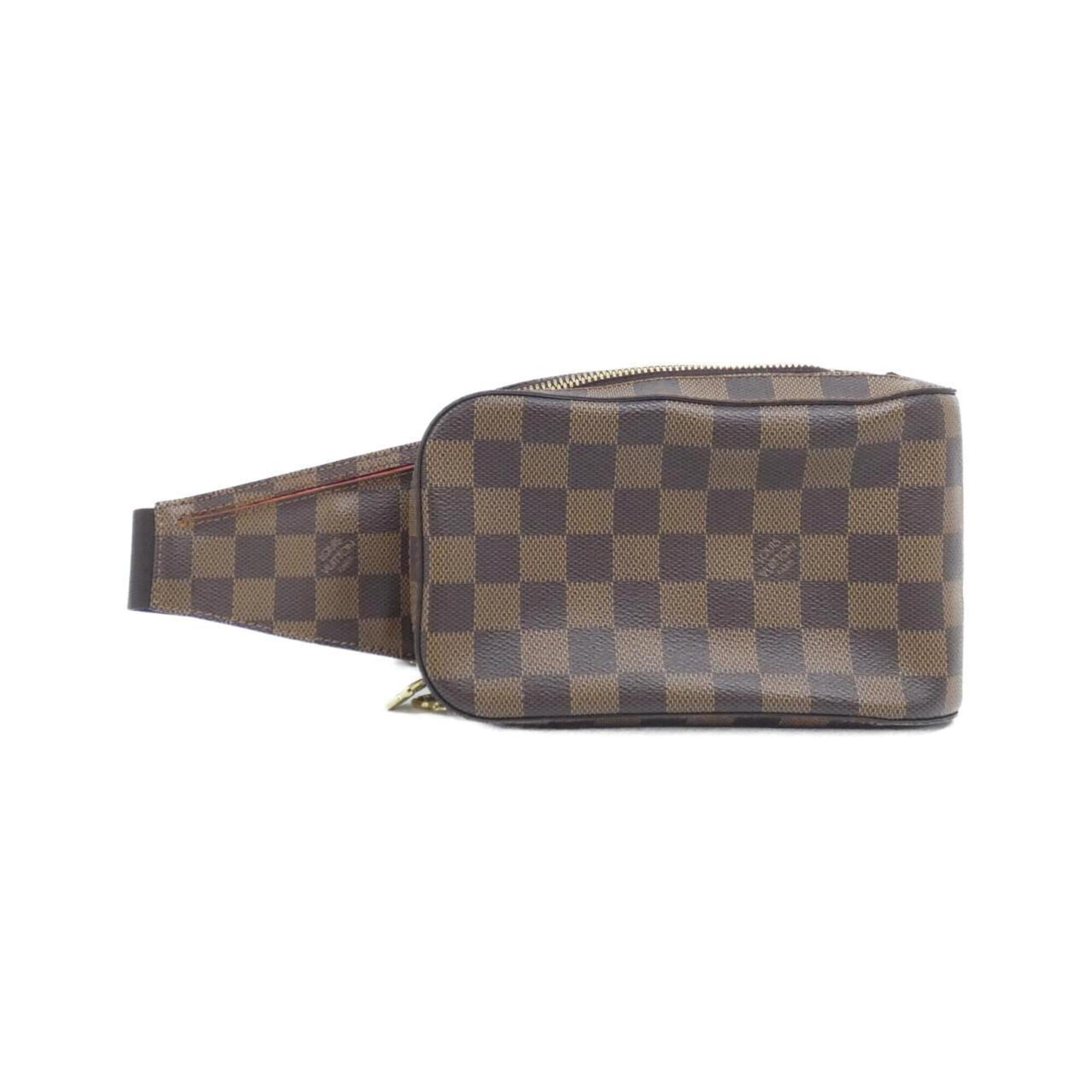 Louis Vuitton Ebene Coated Canvas Shoulder Bag (Pre-Owned)