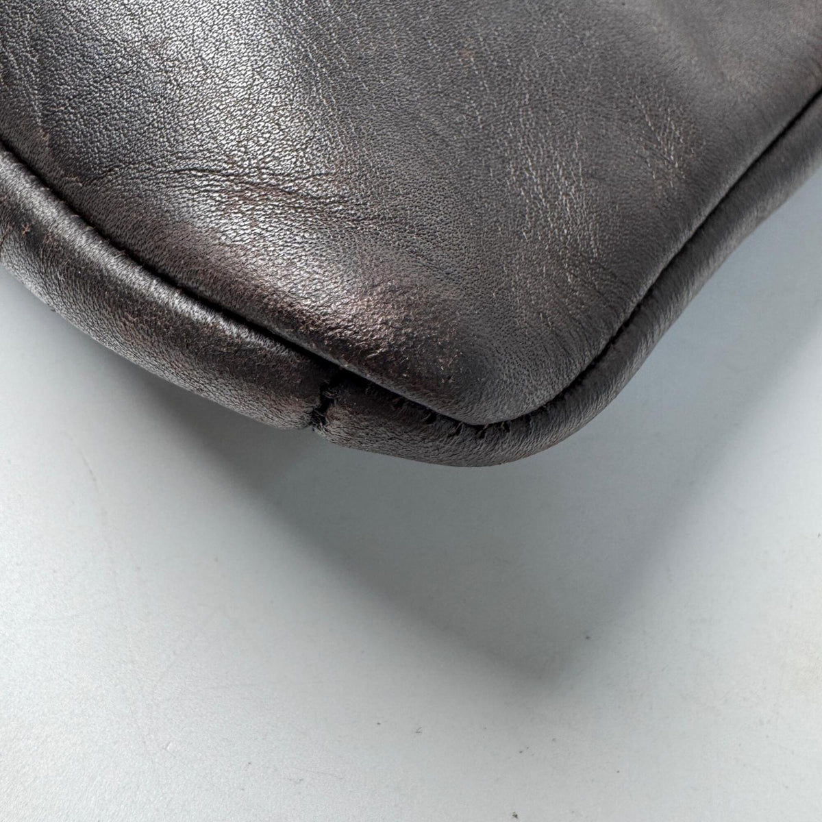 Coach Dark Brown Leather Shoulder Bag (Pre-Owned)