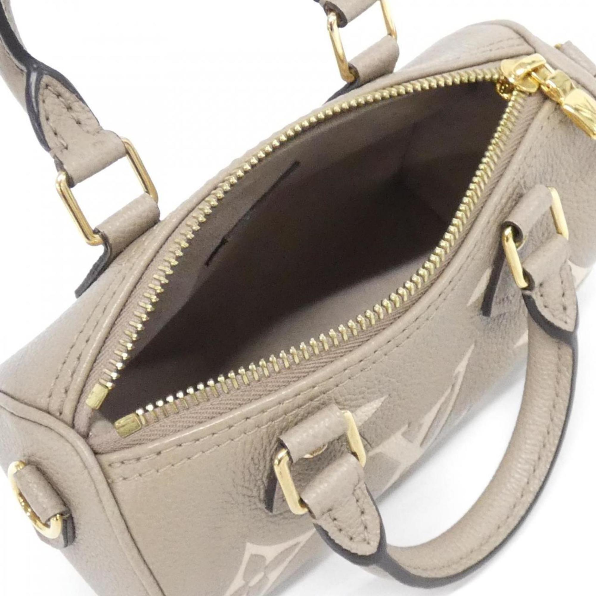 Louis Vuitton Tourterelle Leather Boston Bag (Pre-Owned)