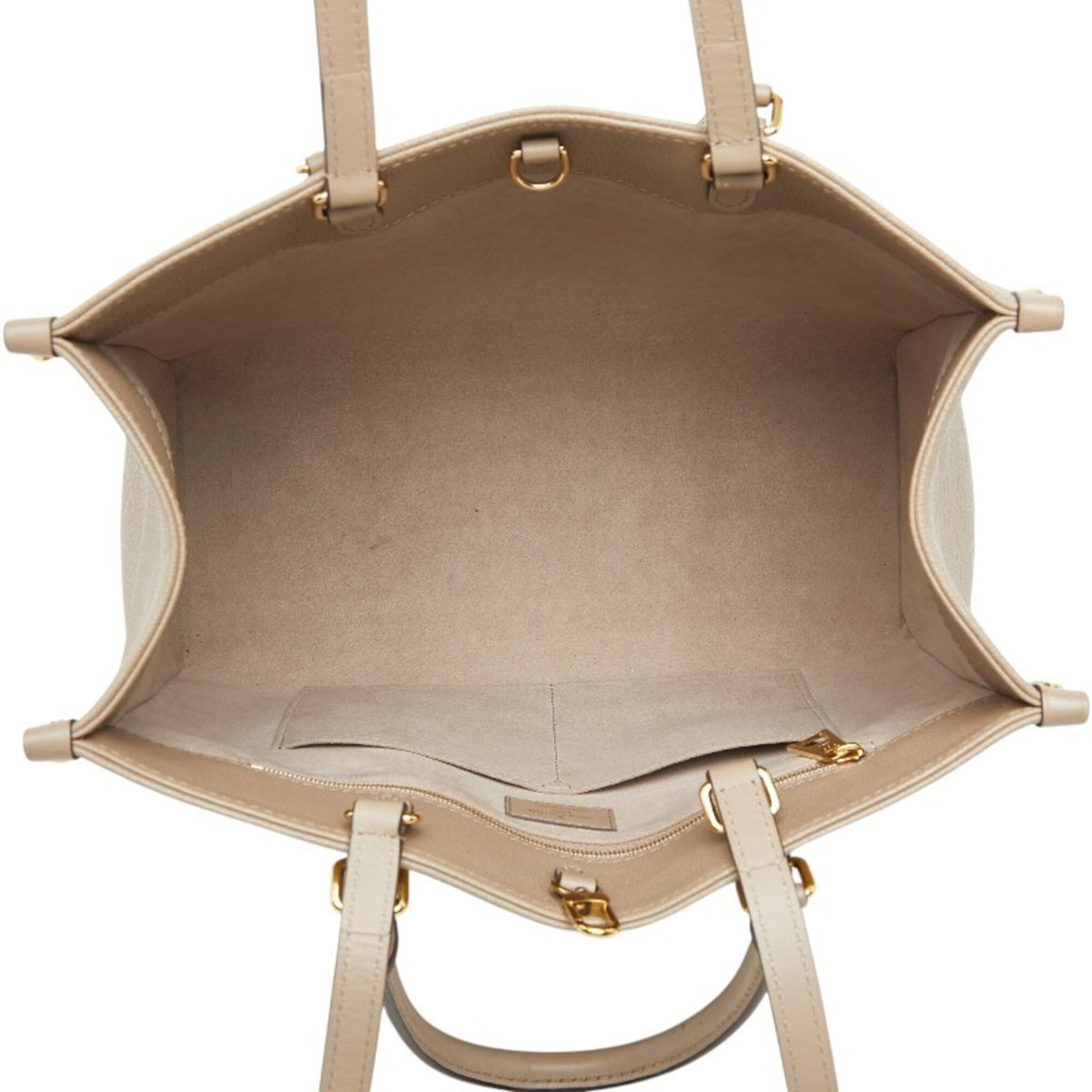 Louis Vuitton Beige Tourterelle Leather Handbag Shoulder Bag (Pre-Owned)