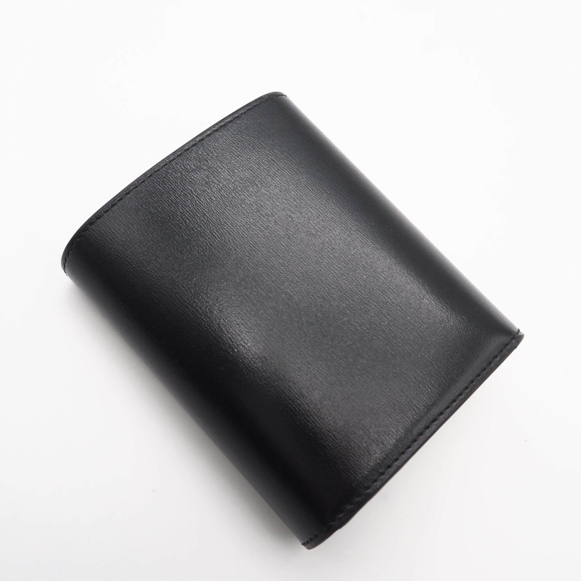 Celine Black Leather Wallet (Tri-Fold) (Pre-Owned)