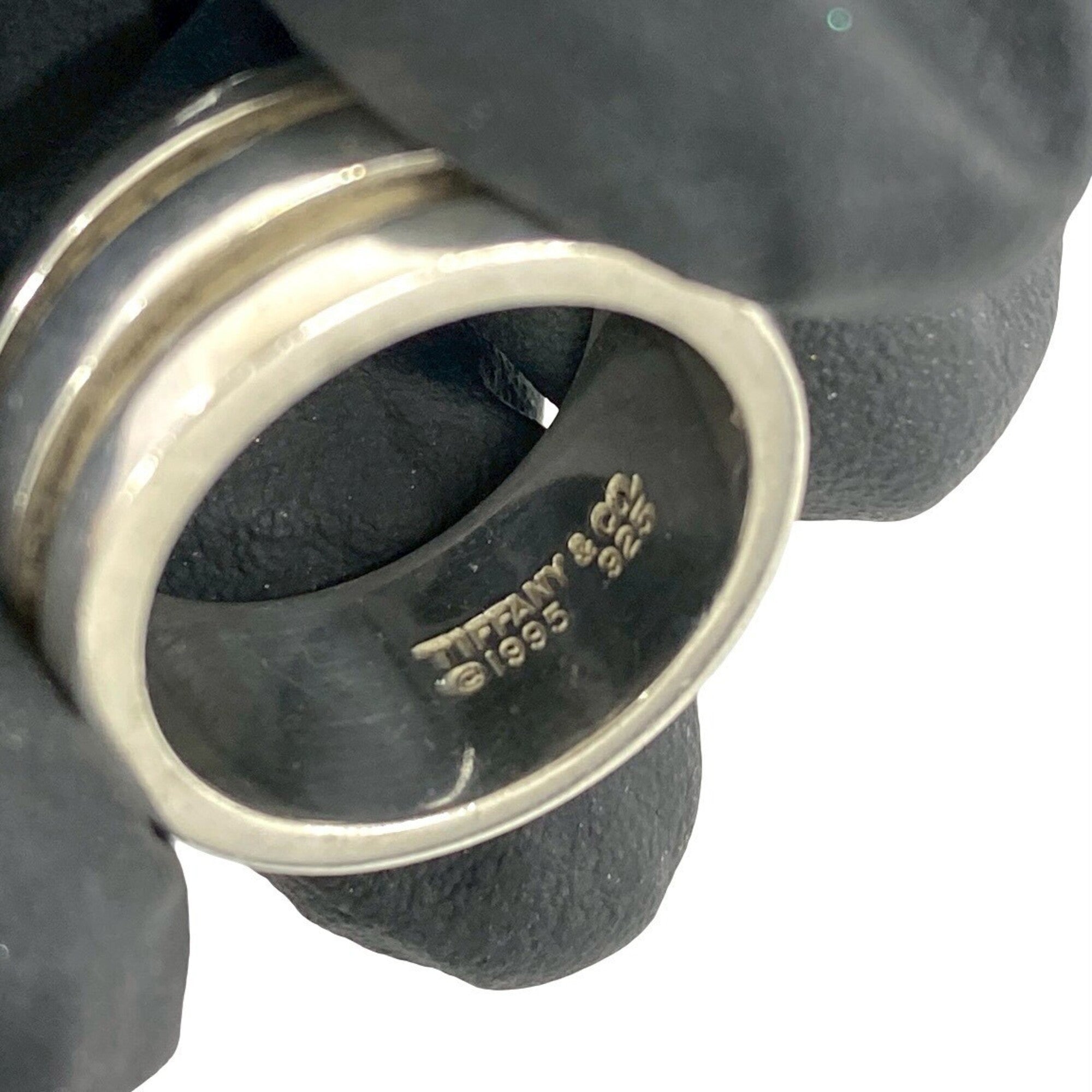 Tiffany Silver Silver 925 Band Ring (Pre-Owned)