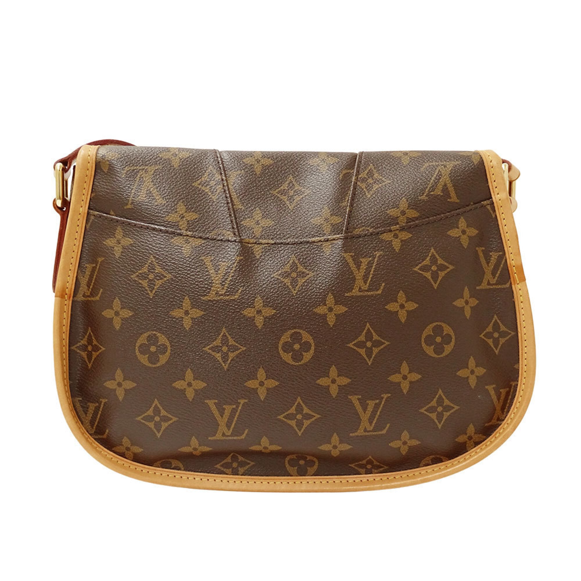 Louis Vuitton Brown Monogram Canvas Shoulder Bag (Pre-Owned)