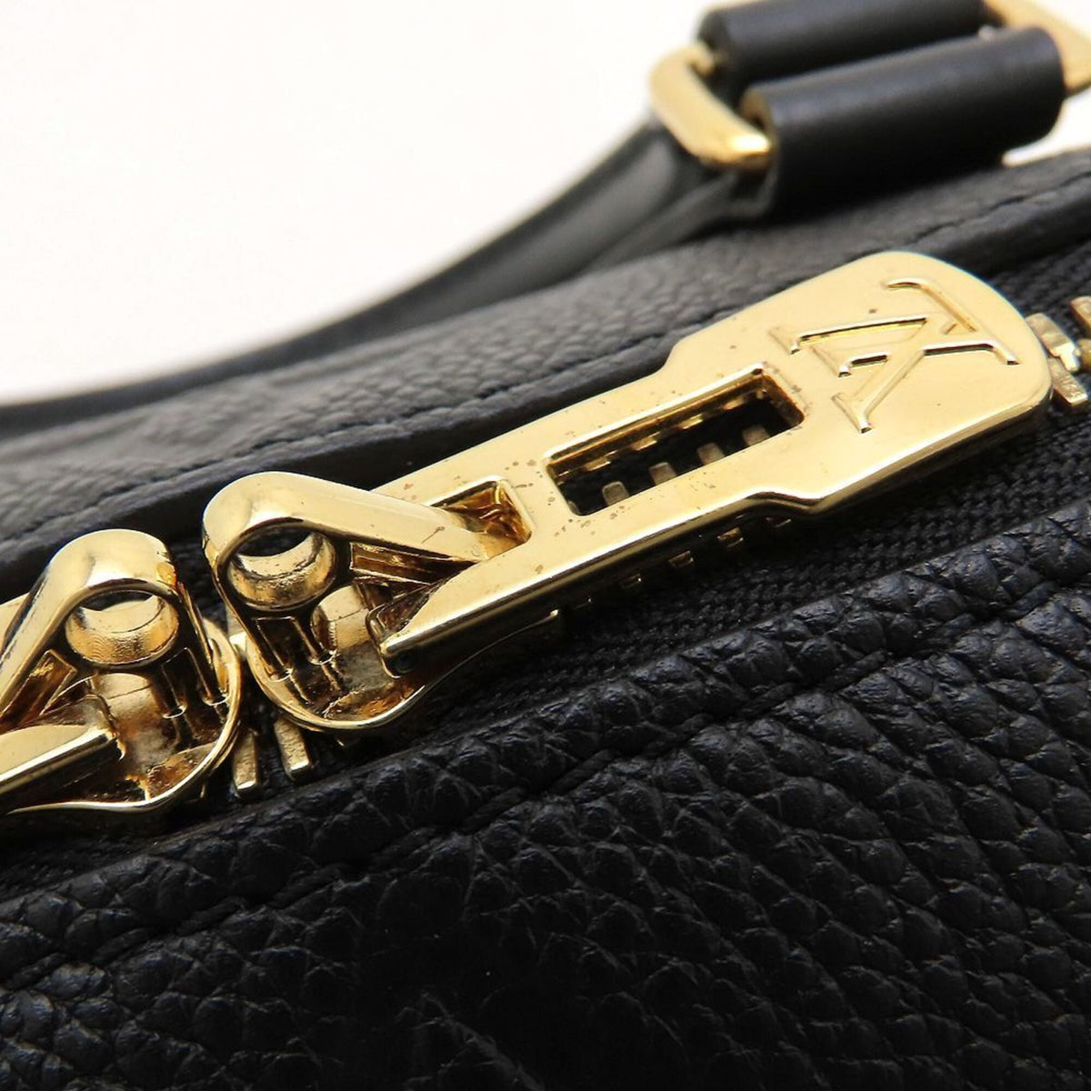 Louis Vuitton Monogram Empreinte Noir Leather Handbag (Pre-Owned)