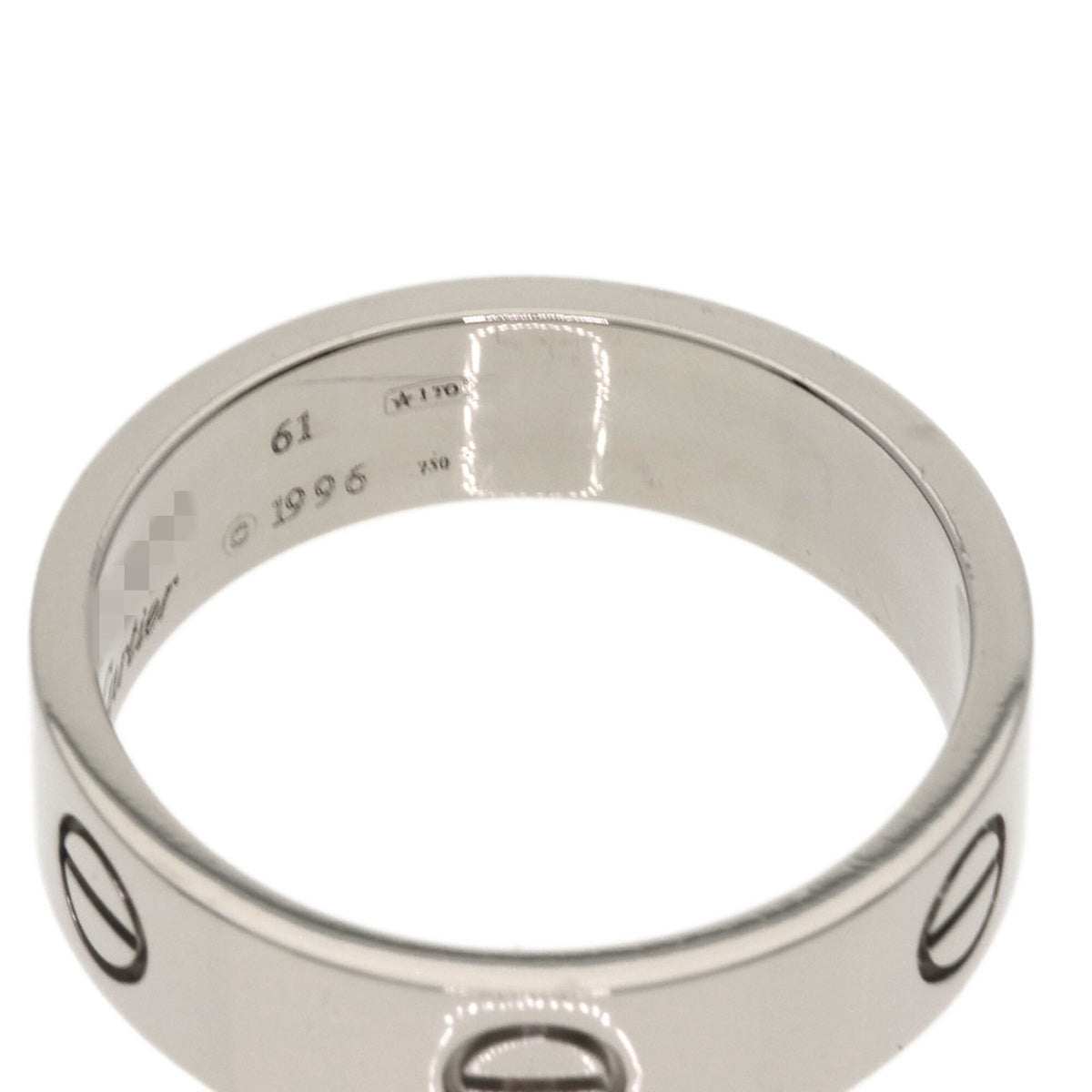Cartier White Gold (18K) Band Ring (Pre-Owned)