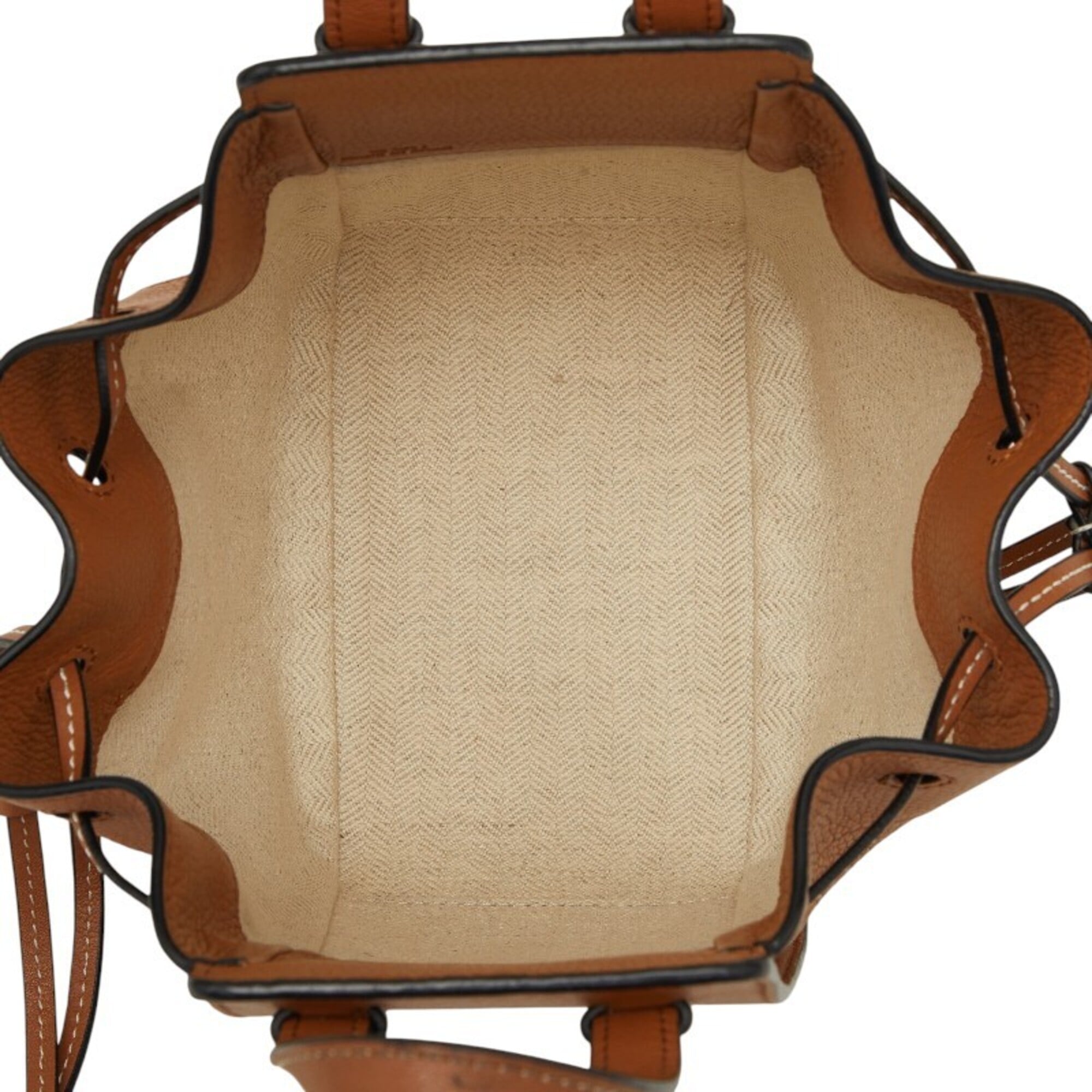 Loewe Hammock Brown Leather Handbag Shoulder Bag (Pre-Owned)