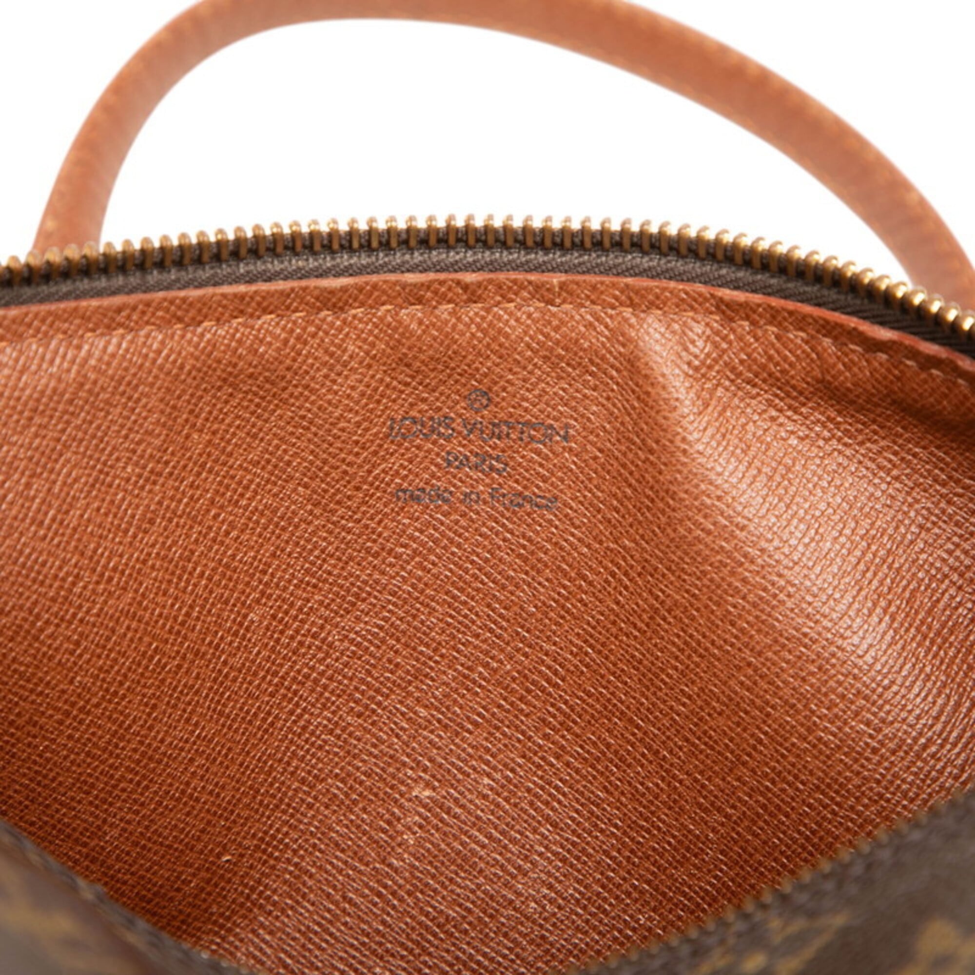 Louis Vuitton Brown Pvc Leather Handbag (Pre-Owned)