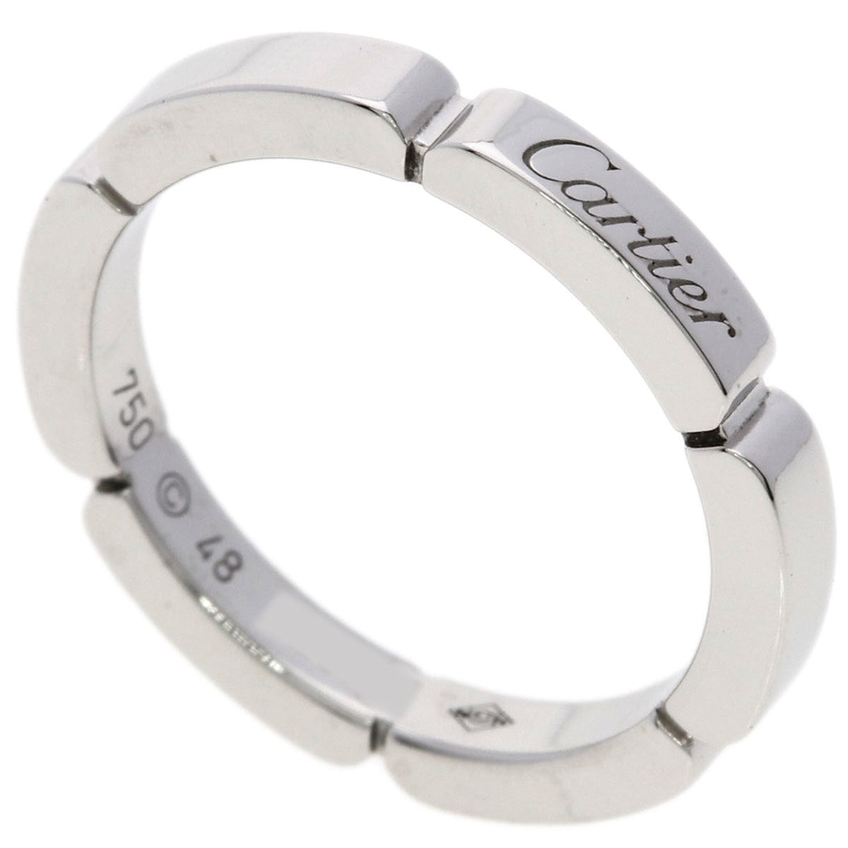 Cartier White Gold (18K) Band Ring (Pre-Owned)