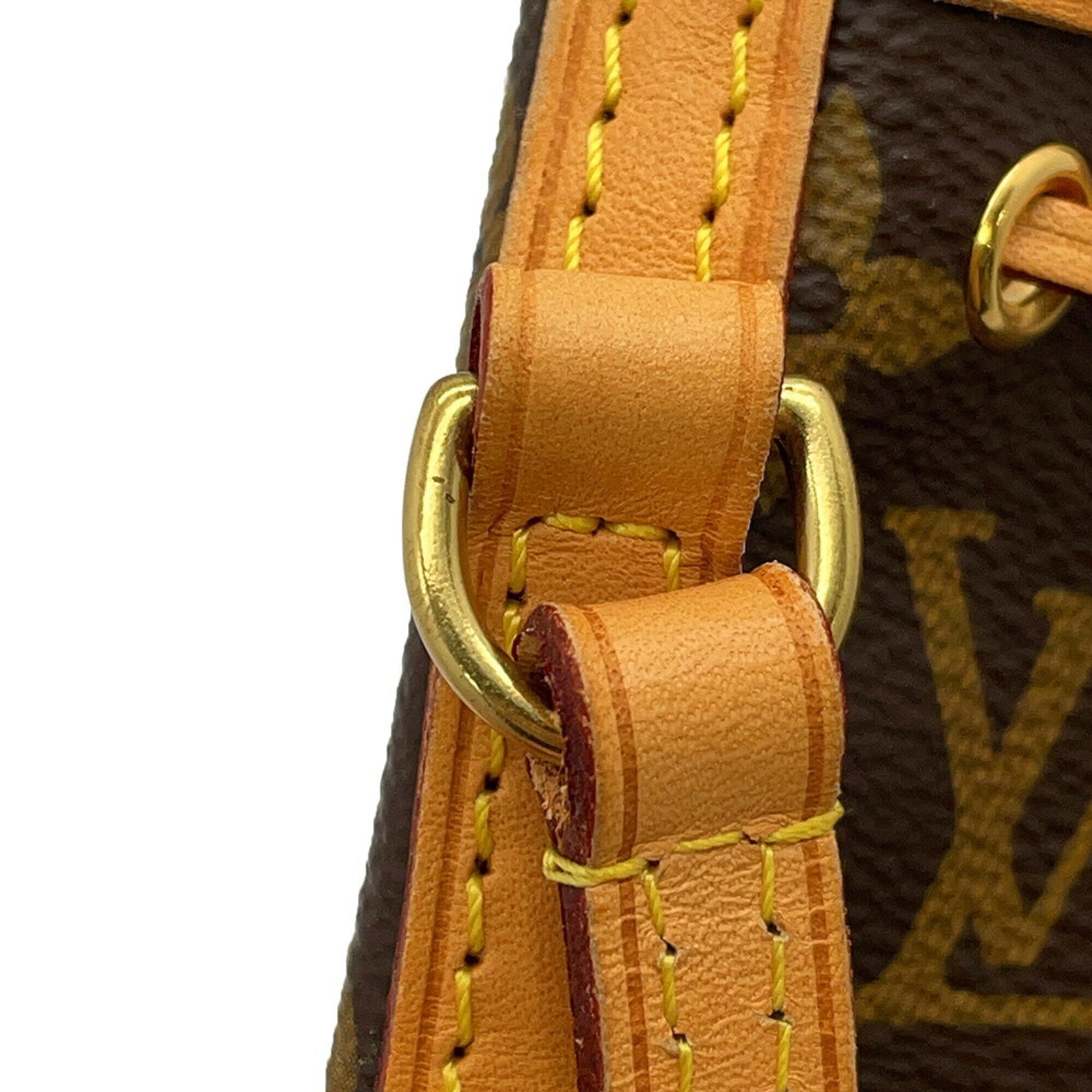 Louis Vuitton Brown Monogram Monogram Handbag Pochette Shoulder Bag (Pre-Owned)