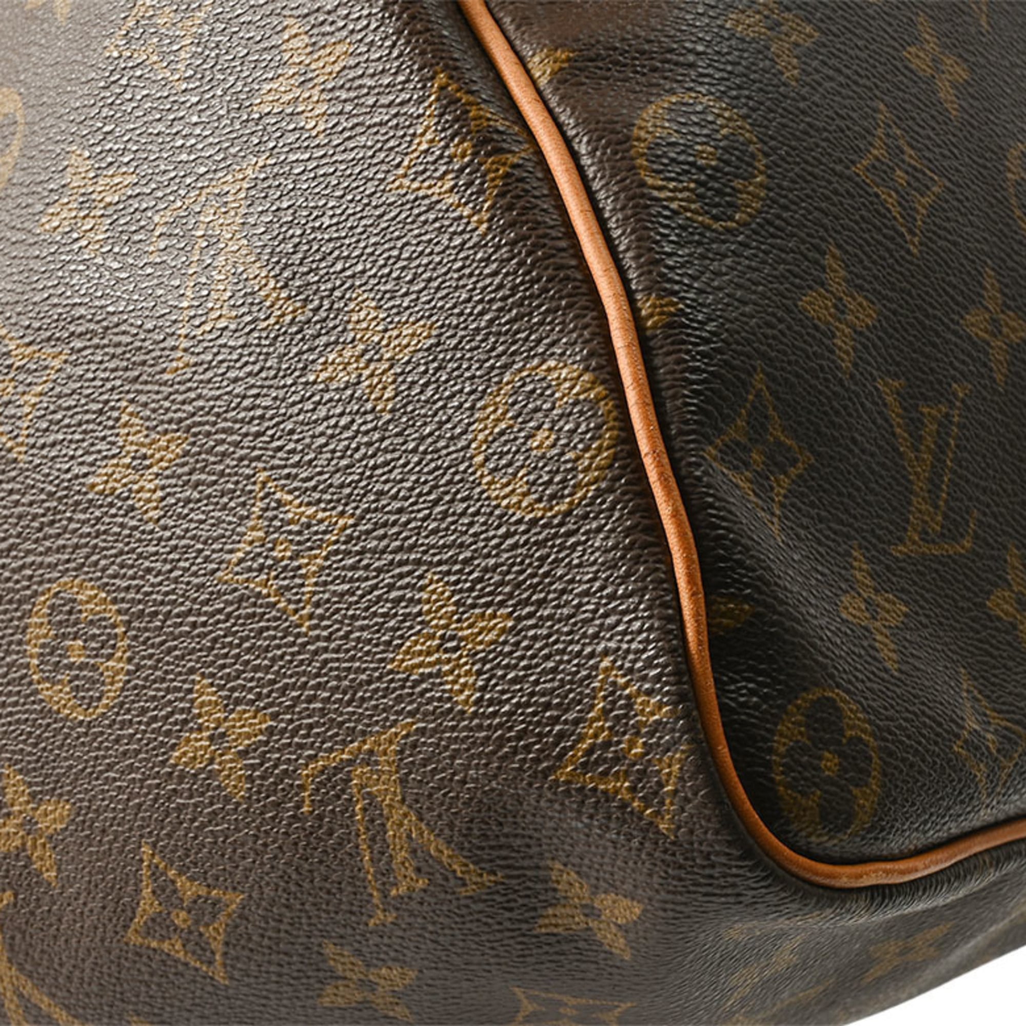 Louis Vuitton Brown Monogram Monogram Canvas Boston Bag (Pre-Owned)