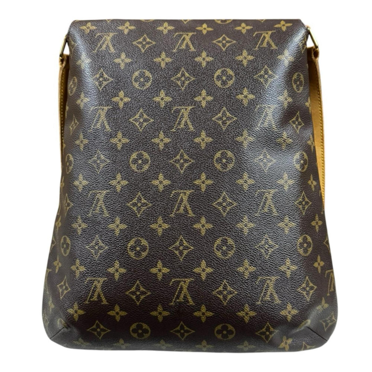 Louis Vuitton Brown Monogram Canvas Shoulder Bag (Pre-Owned)