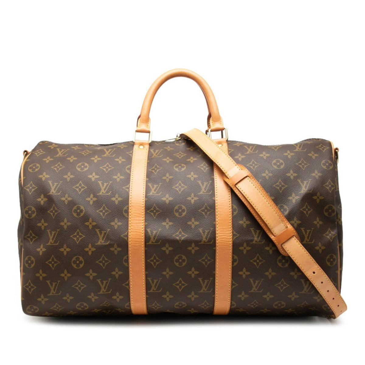 Louis Vuitton Brown Monogram Pvc Boston Bag Shoulder Bag (Pre-Owned)