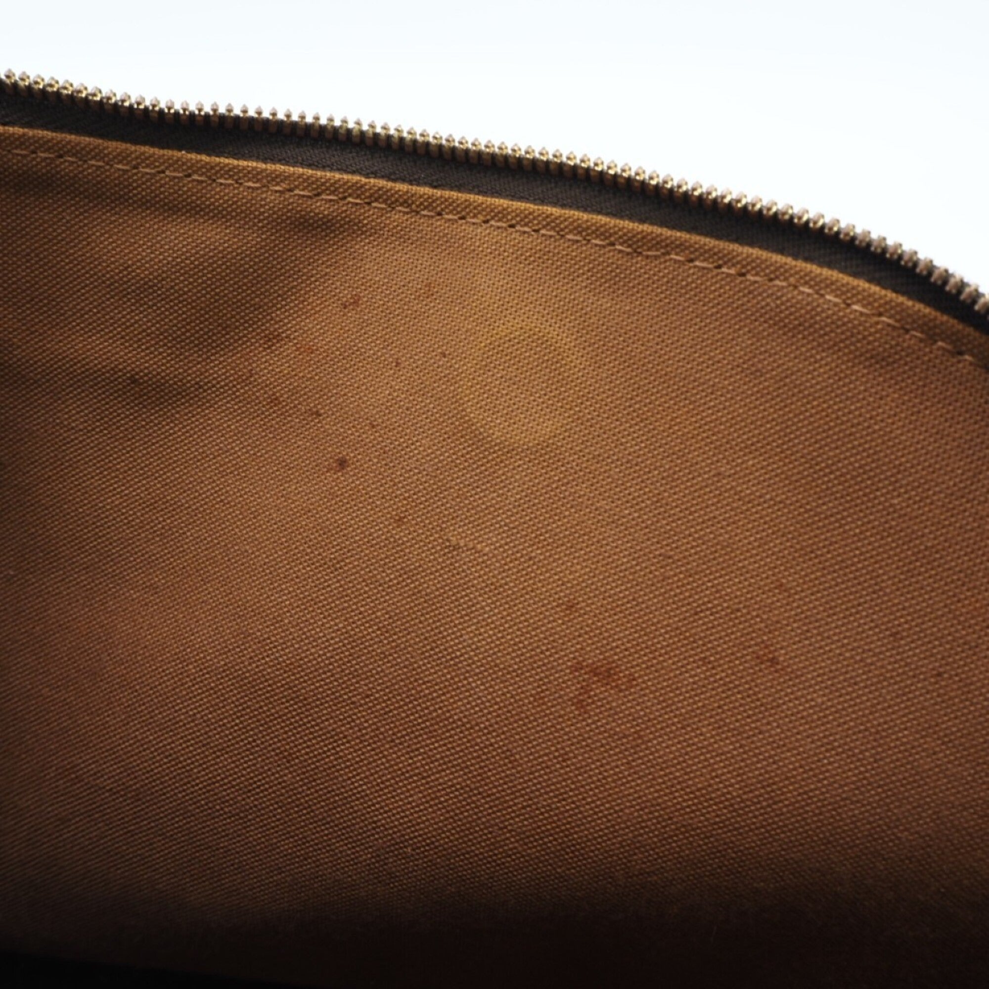 Louis Vuitton Monogram Black Coated Canvas Leather Handbag (Pre-Owned)