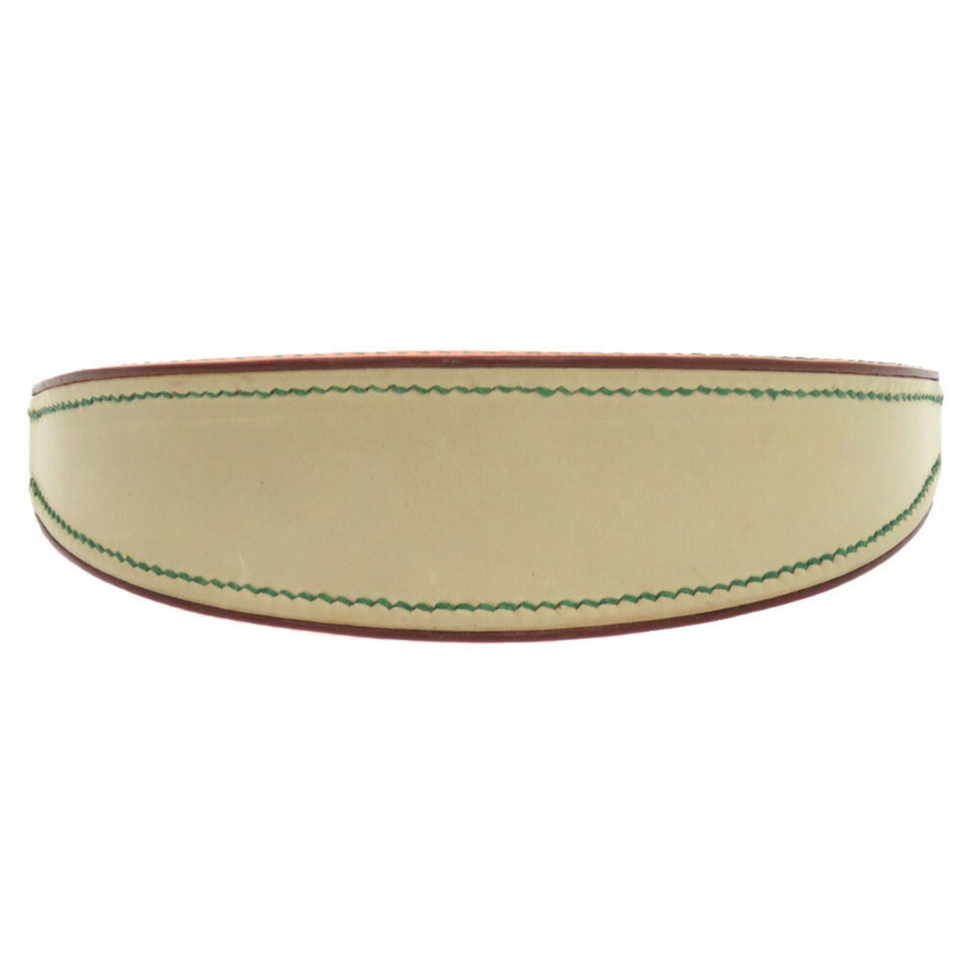 Hermes Brown Orange Leather Coin Purse/Coin Case (Pre-Owned)
