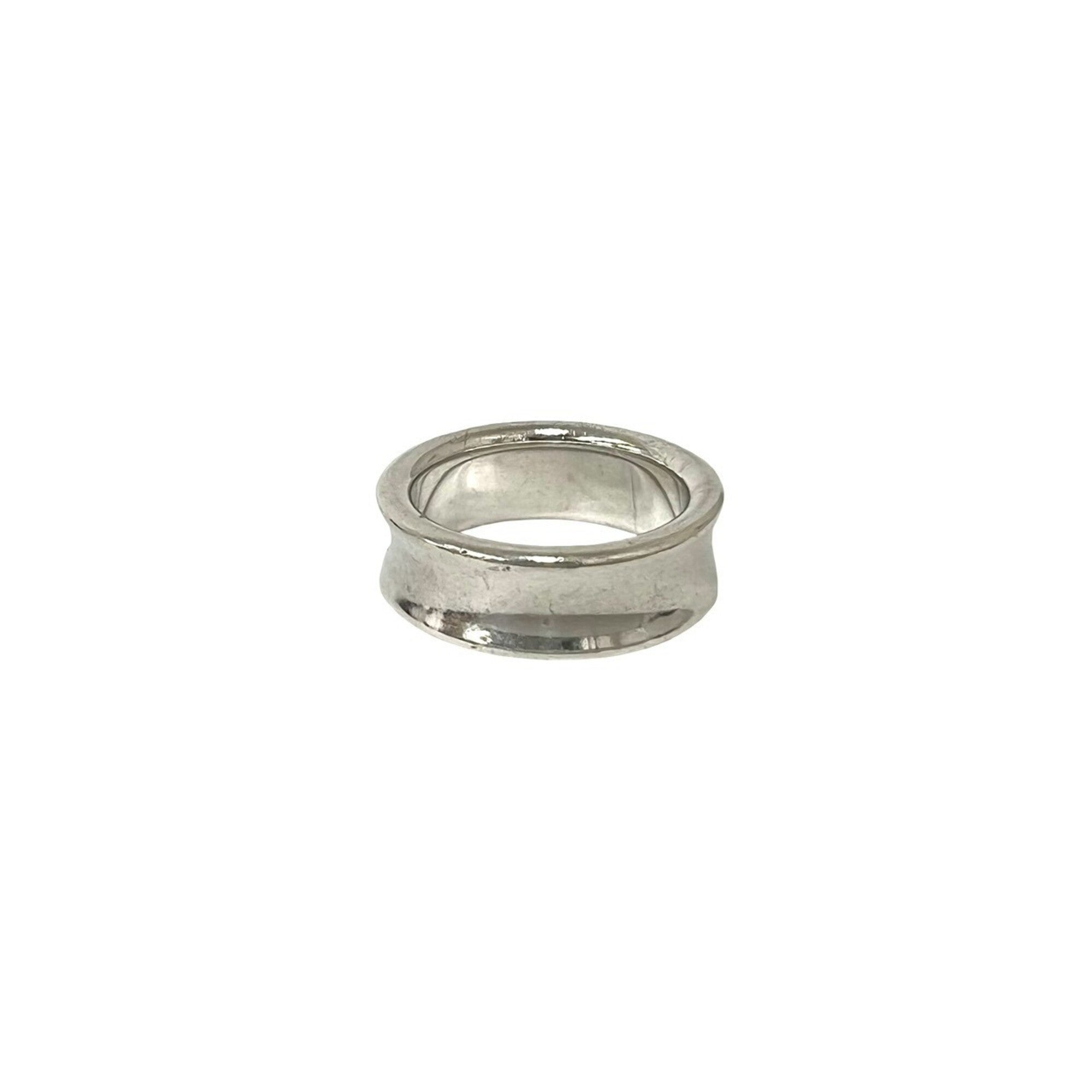 Tiffany Silver Silver 925 Band Ring (Pre-Owned)