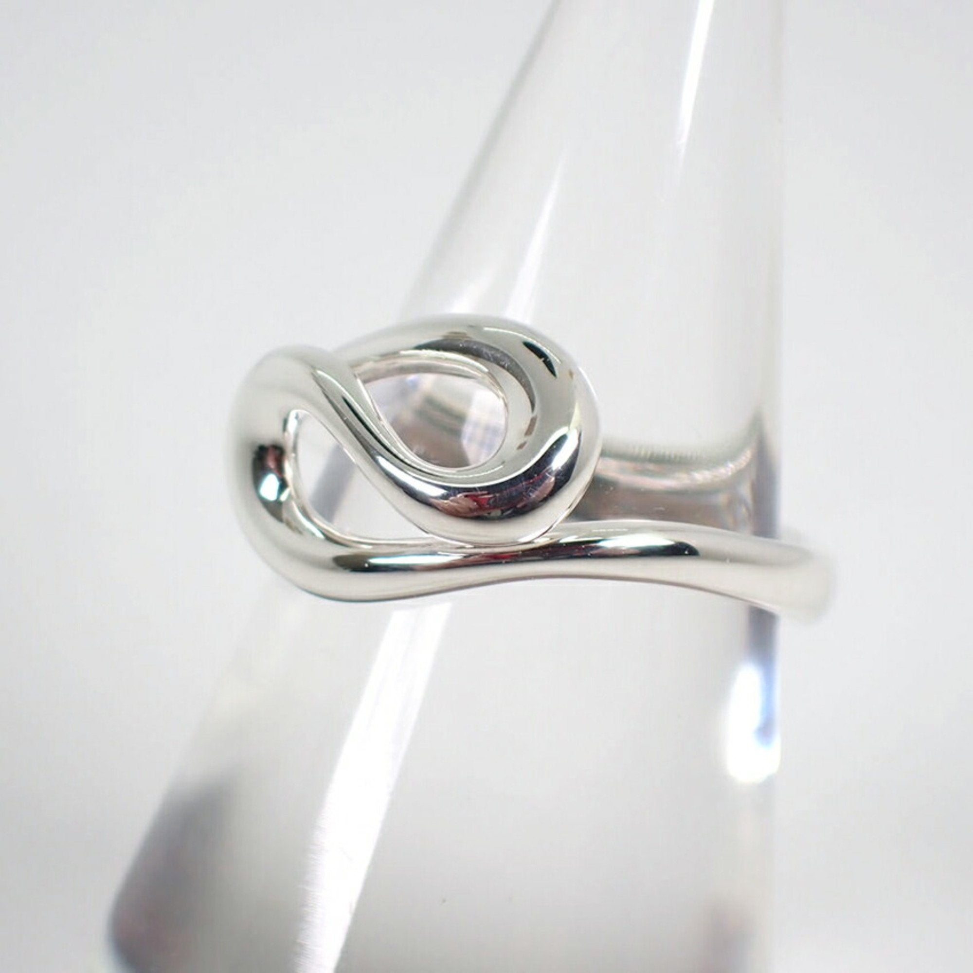 Tiffany Silver Silver 925 Band Ring (Pre-Owned)