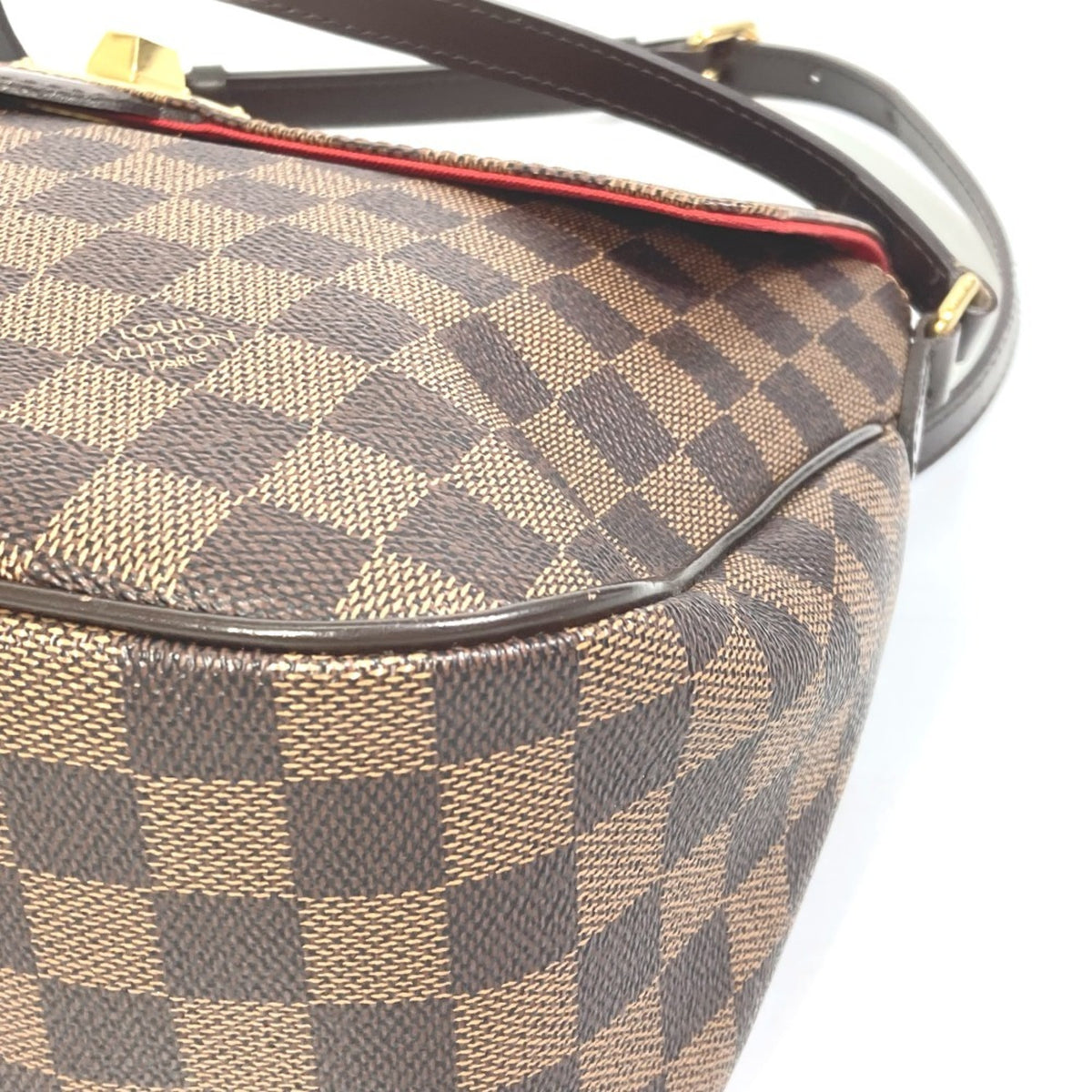 Louis Vuitton Damier Brown Damier Canvas Shoulder Bag (Pre-Owned)