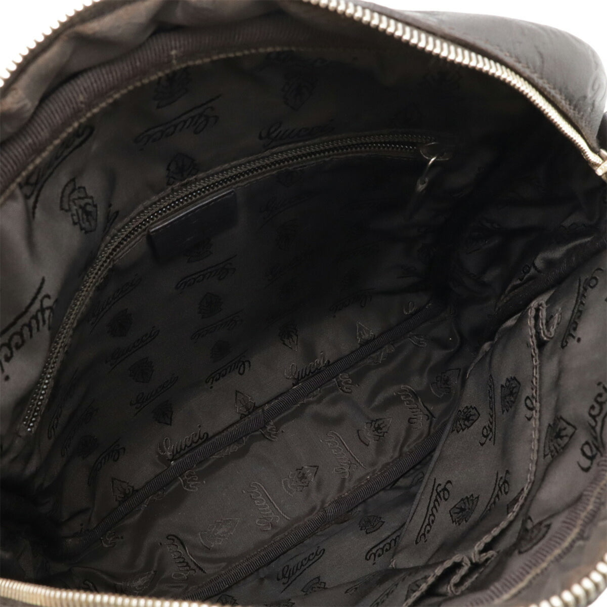 Gucci Black Leather Shoulder Bag (Pre-Owned)