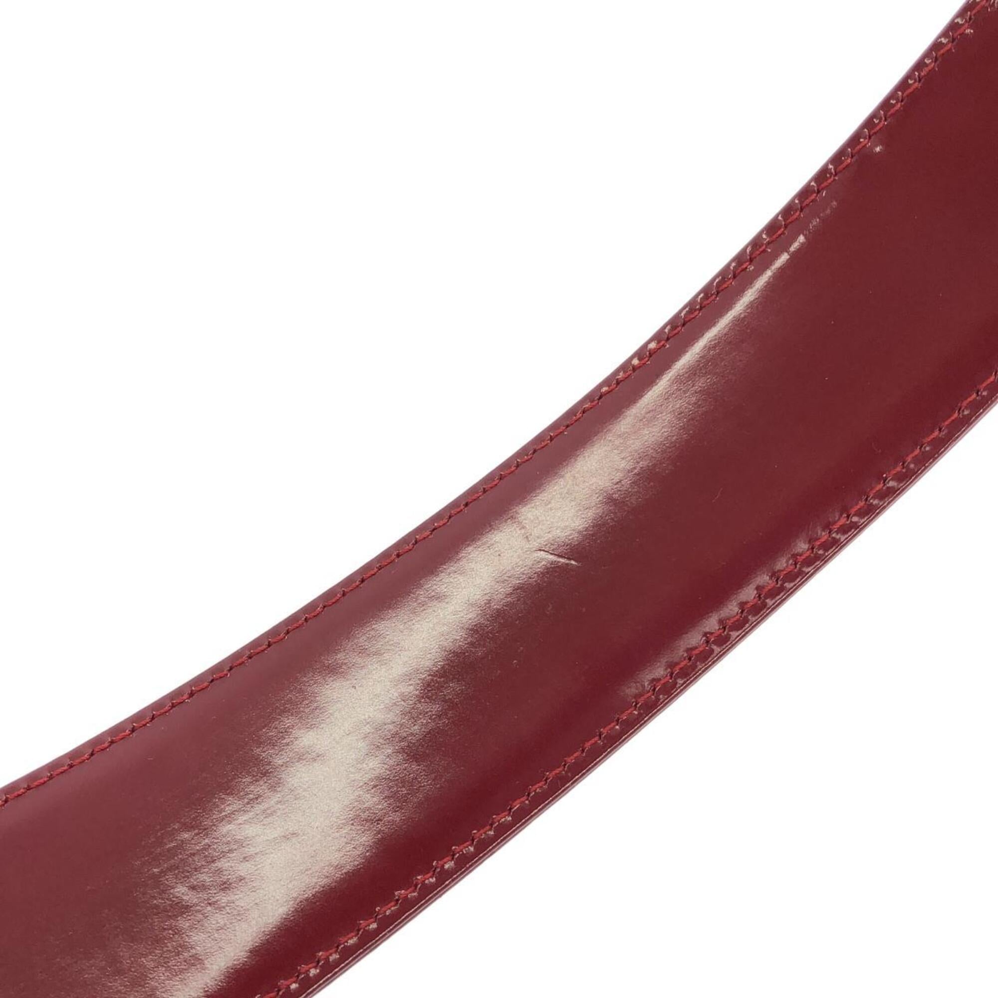 Christian Dior Red Color Leather Shoulder Bag (Pre-Owned)