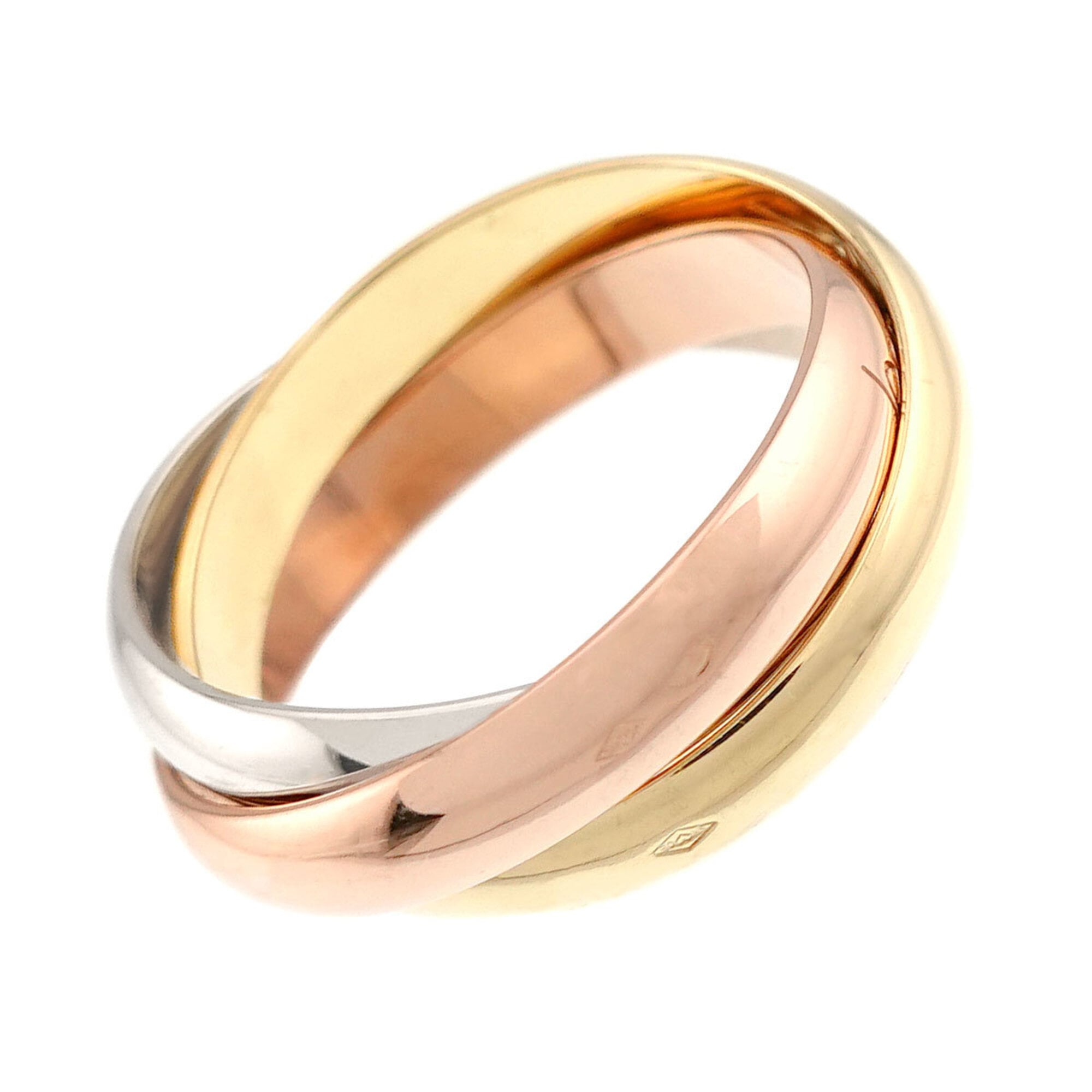 Cartier Yellow Gold (18K) Pink Gold (18K) White Gold (18K) Band Ring (Pre-Owned)